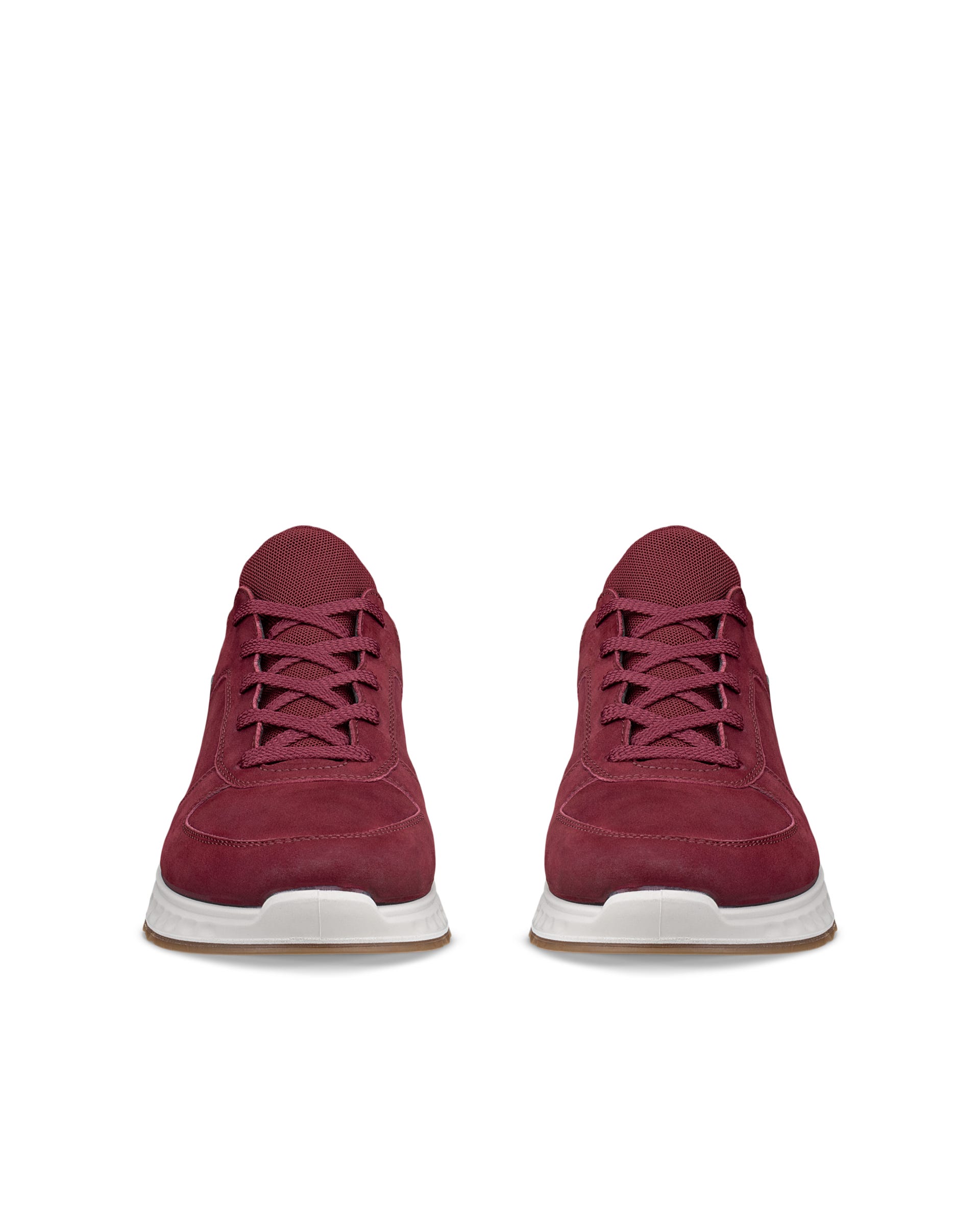 ECCO® EXOSTRIDE női Gore-Tex nubuk sneaker - Piros - Front pair