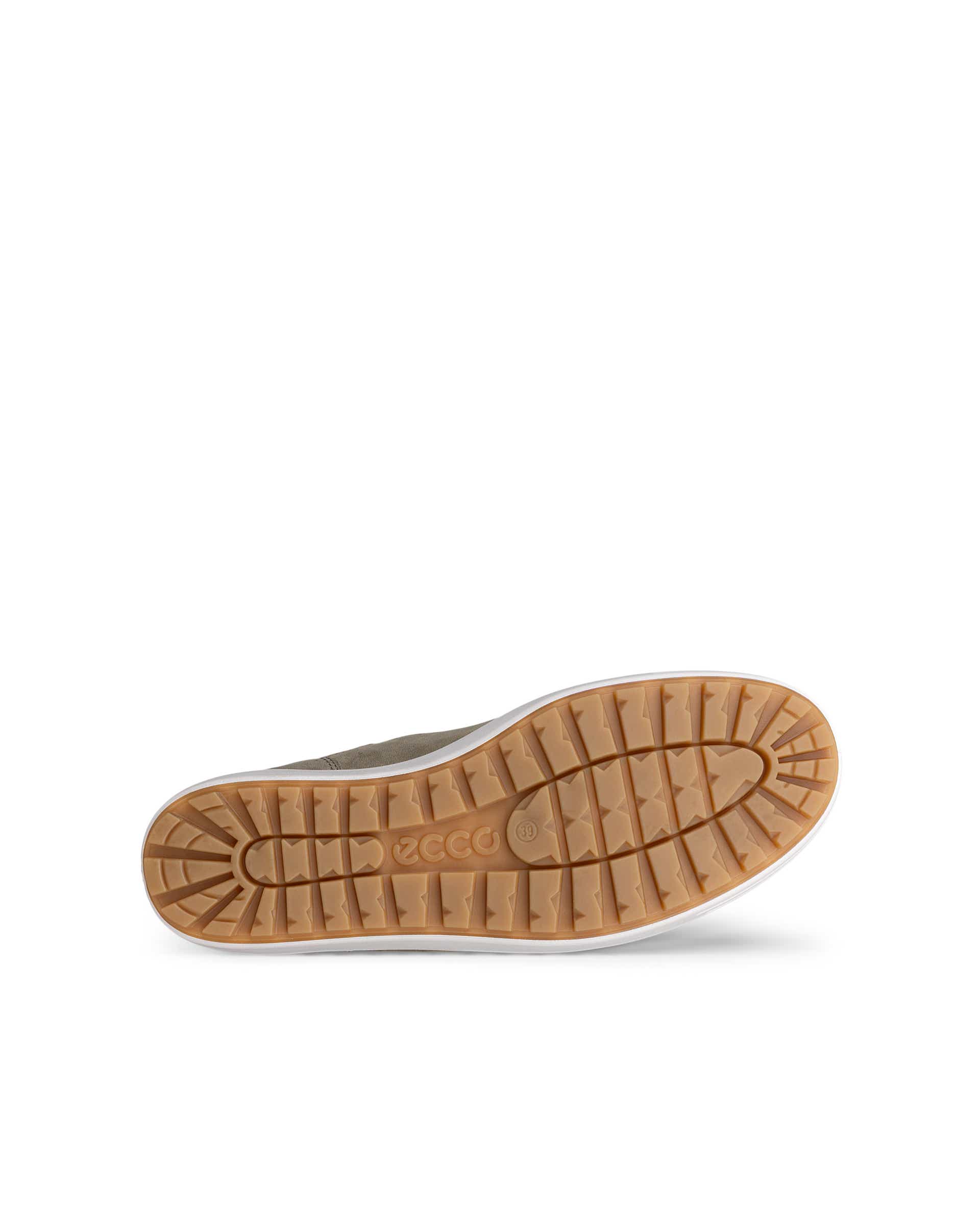 ECCO® SOFT 7 TRED mellemhøj vandtæt støvle i nubuck til damer - Grøn - Sole
