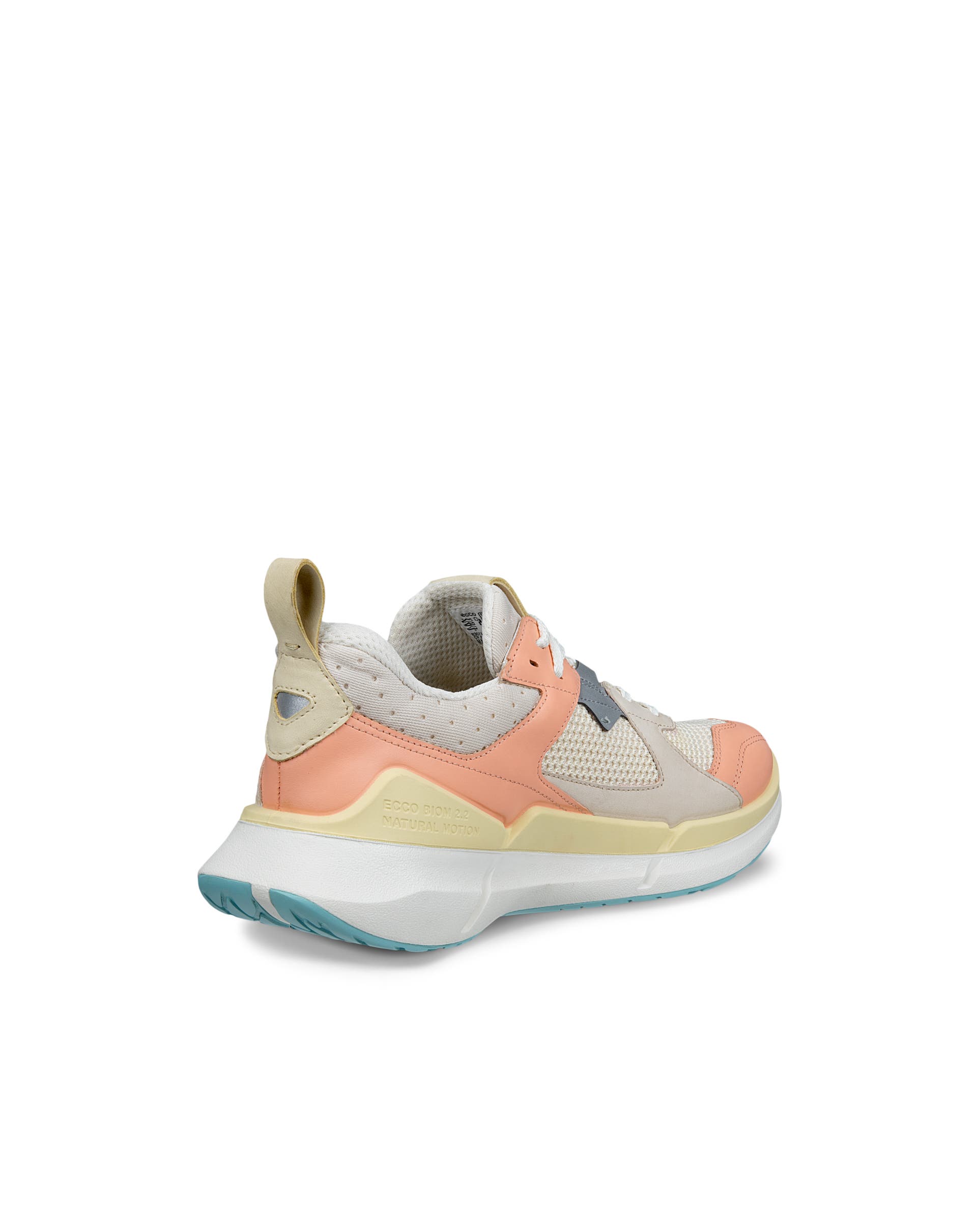 ECCO BIOM 2.2 Women ウィメンズ レザースニーカー - ベージュ - Back