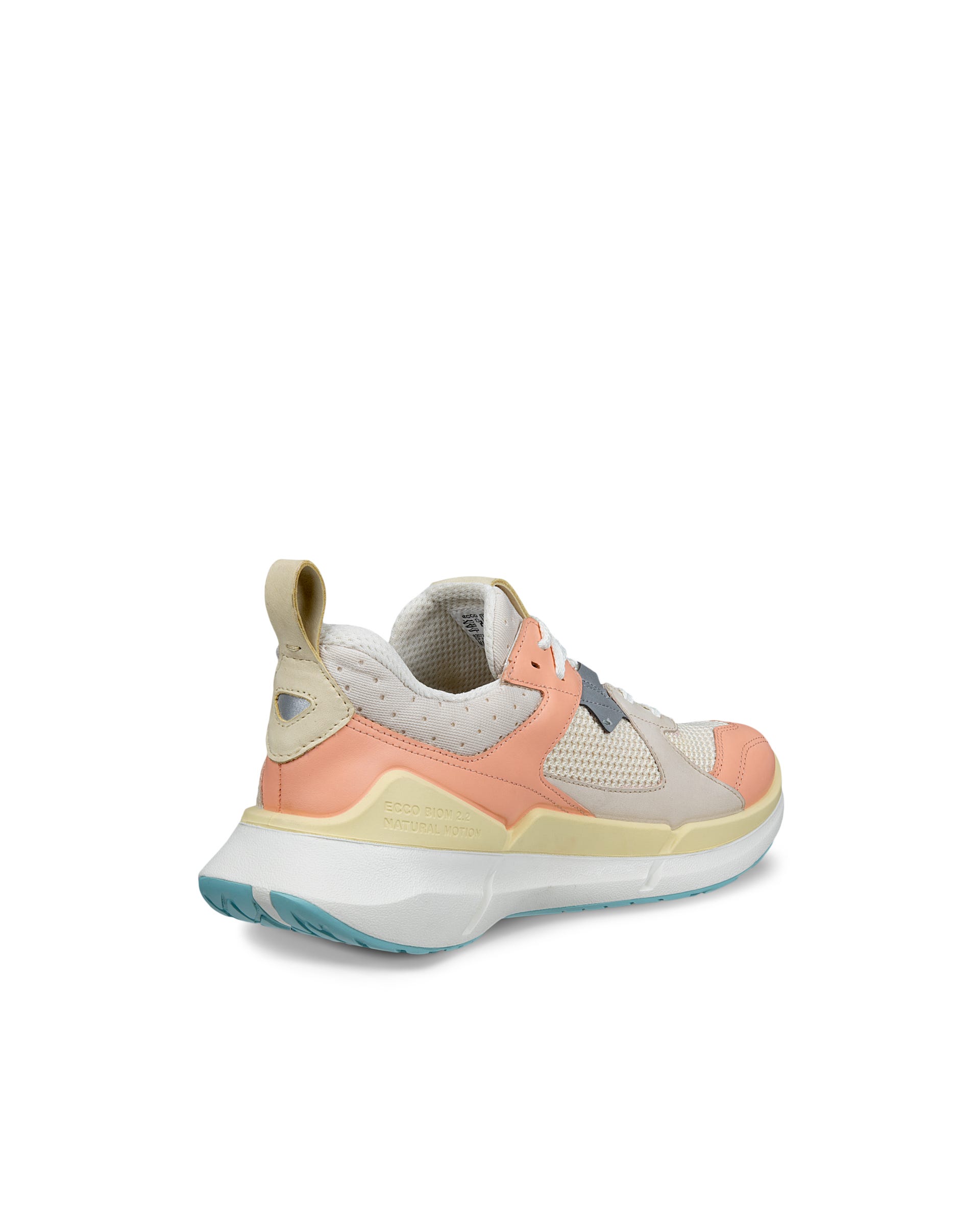 ECCO BIOM 2.2 Women ウィメンズ レザースニーカー - ベージュ - Back