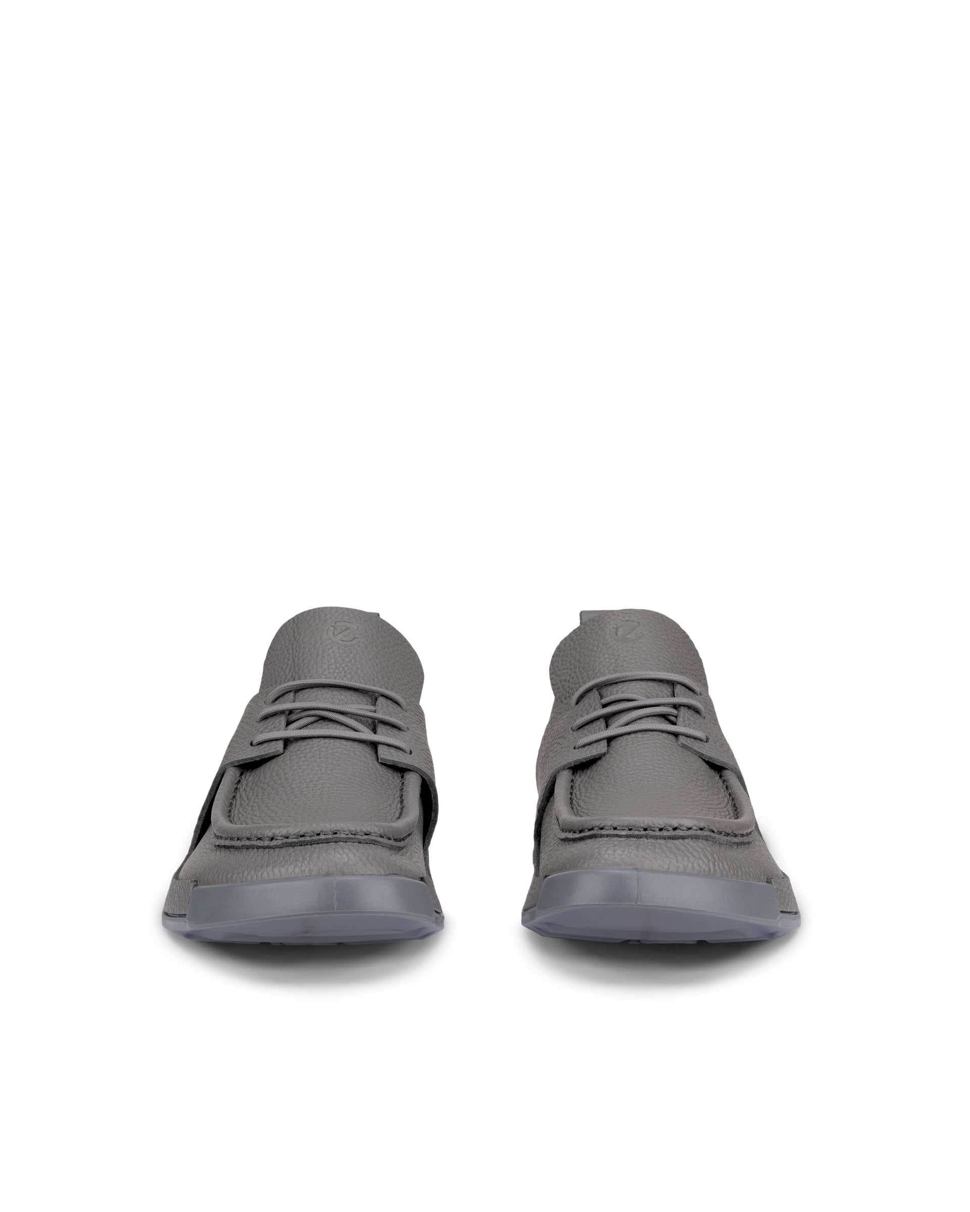 ECCO® Cozmo Shoe Herren Schuh aus Leder - Grau - Front pair