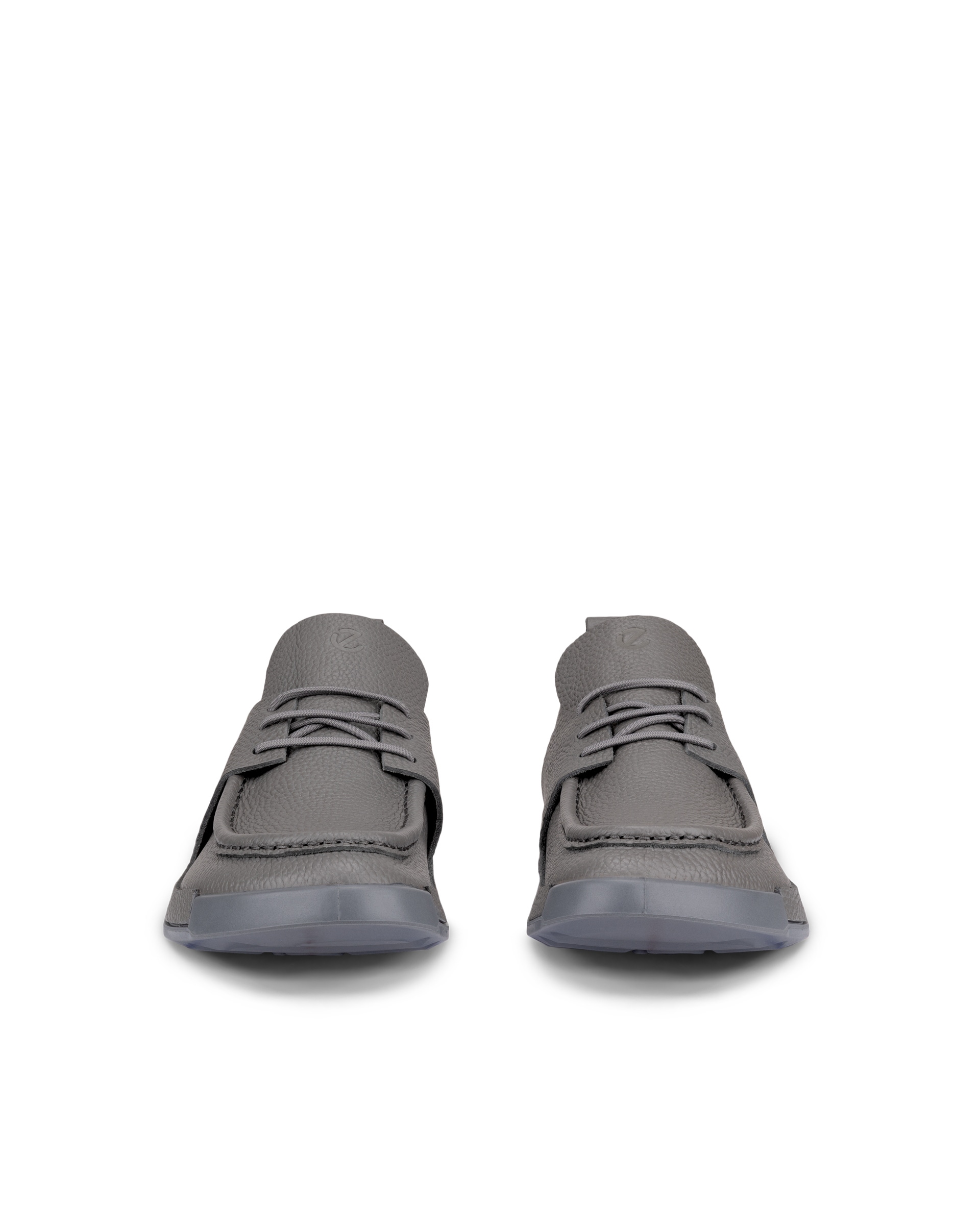 ECCO® Cozmo Shoe Herren Schuh aus Leder - Grau - Front pair