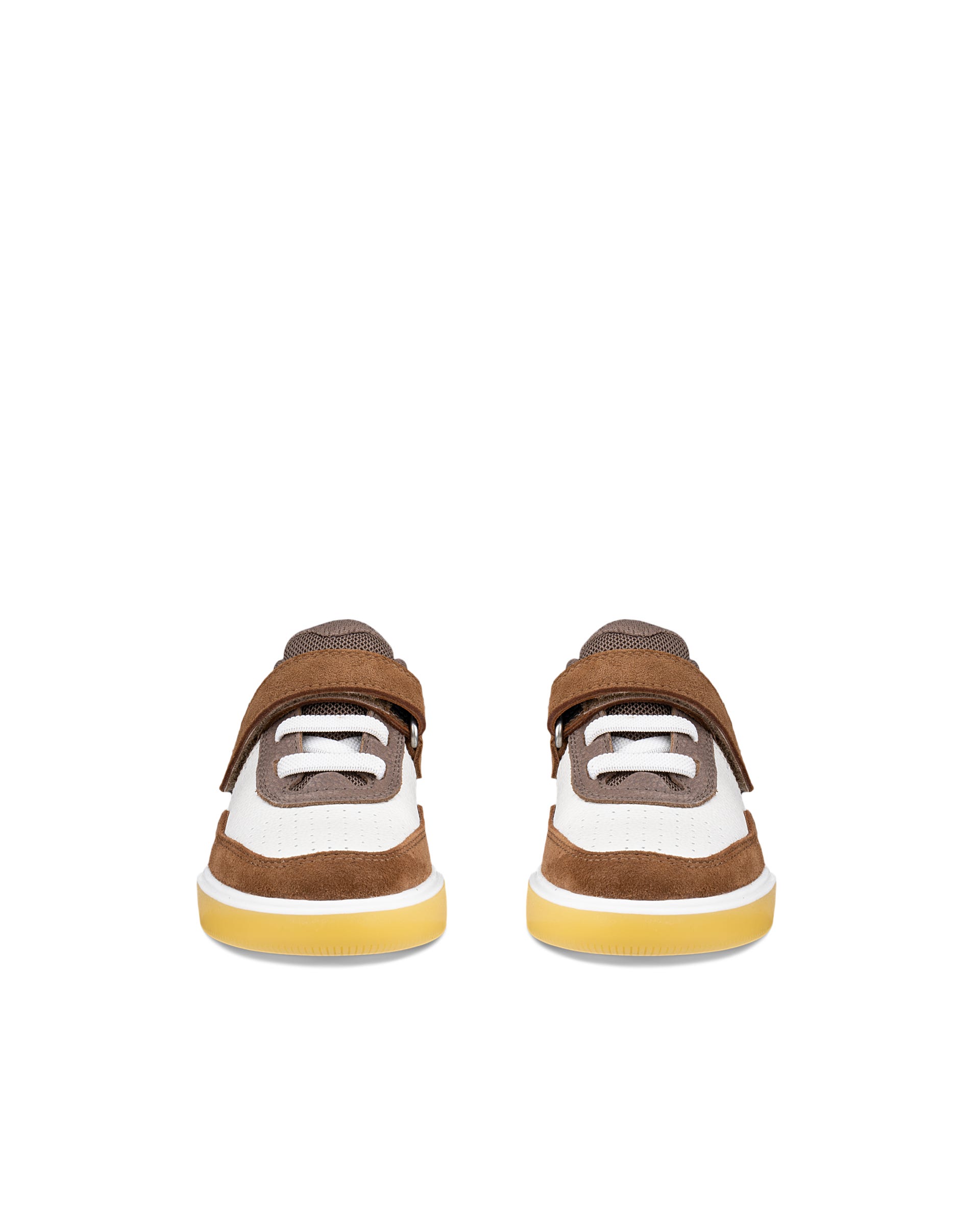 ECCO® STREET COURT K Kinder Ledersneaker - Braun - Outside