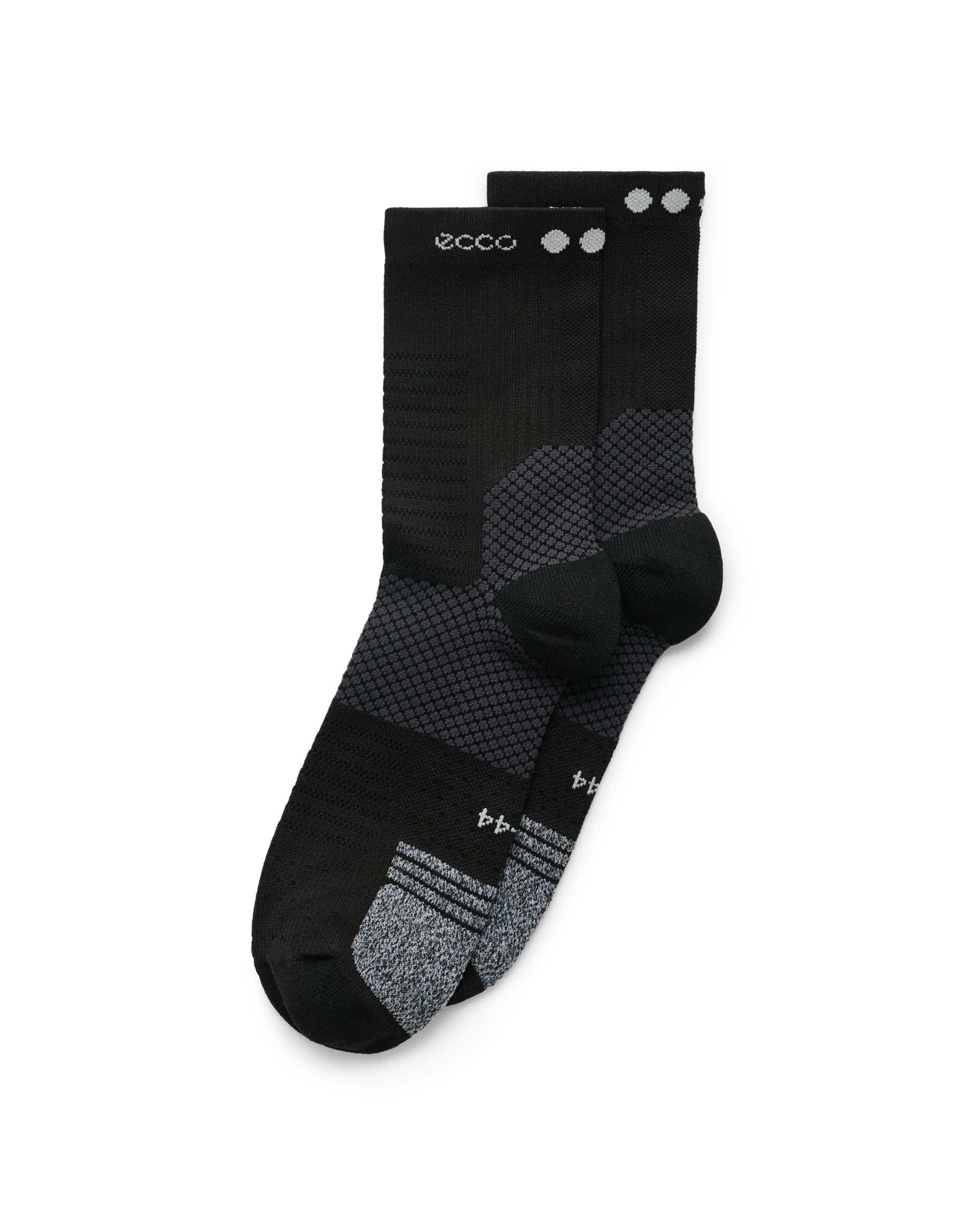 ECCO Tour Lite crew sock - Black