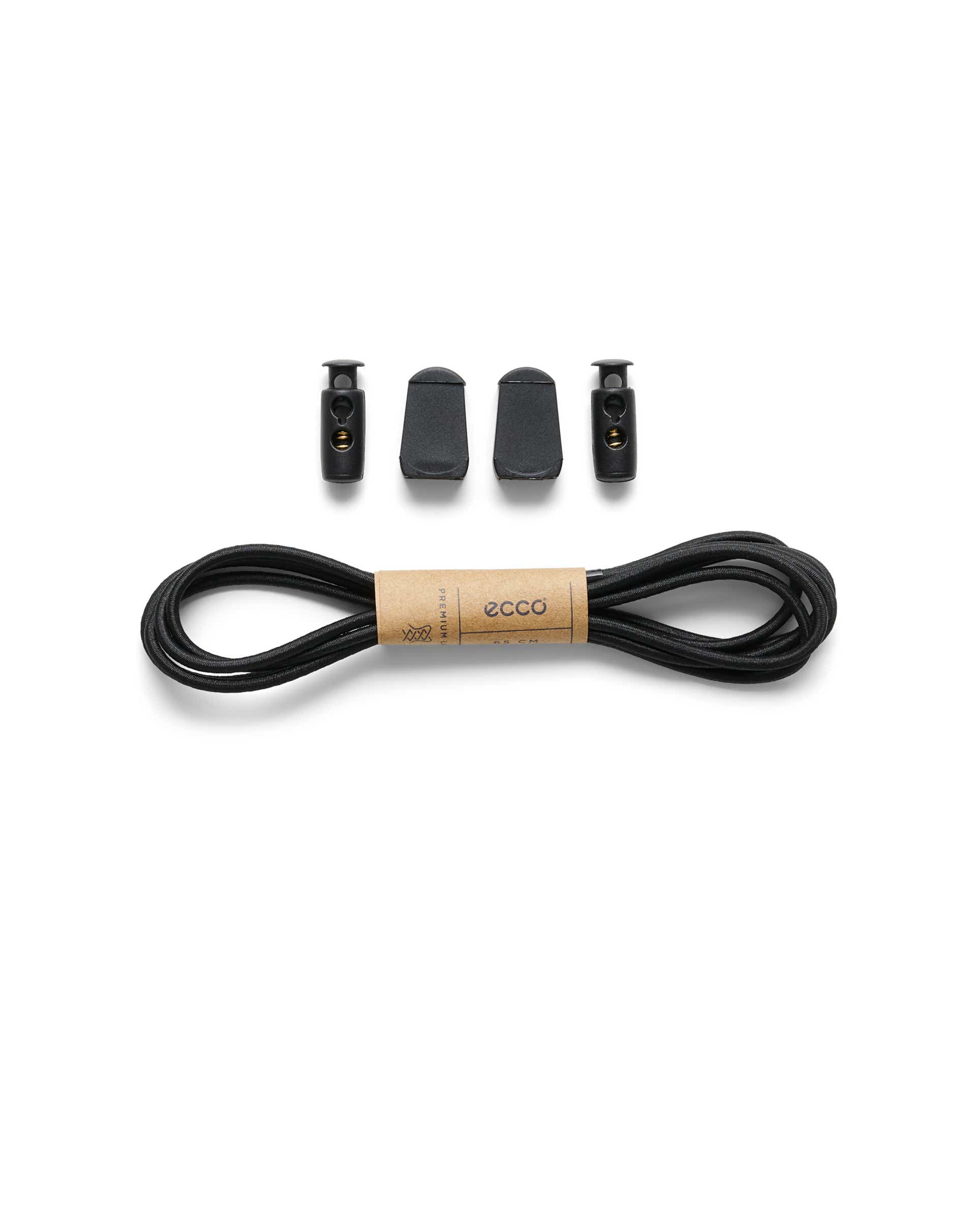 ECCO® Fast Lock Laces - Black - Main