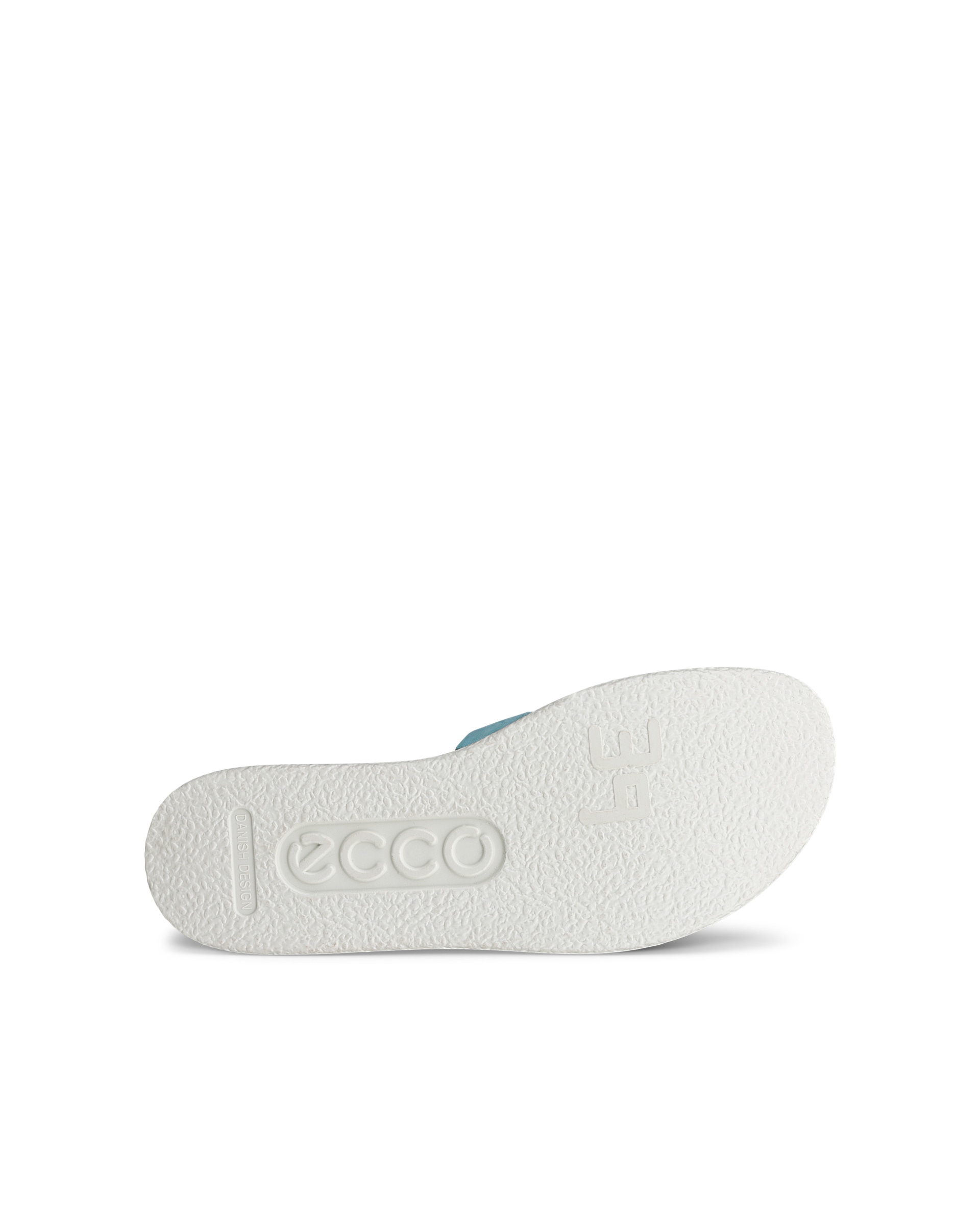Sandale ECCO® Flowt en cuir pour femmes - Bleu - Sole