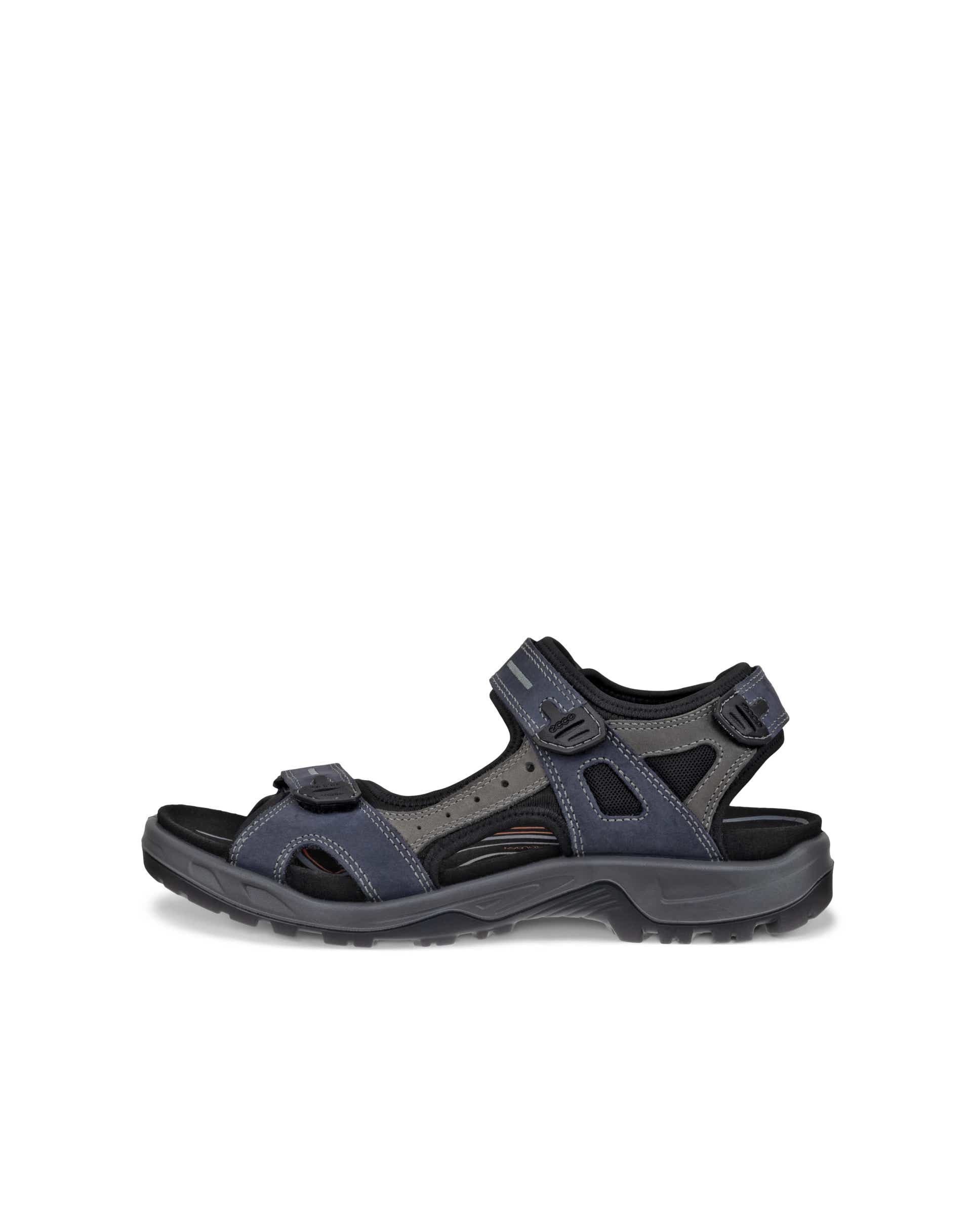 ECCO Offroad Men メンズ ヌバックハイキングサンダル | ブルー ECCO Offroad Men メンズ ヌバックハイキングサンダル | ブルー
