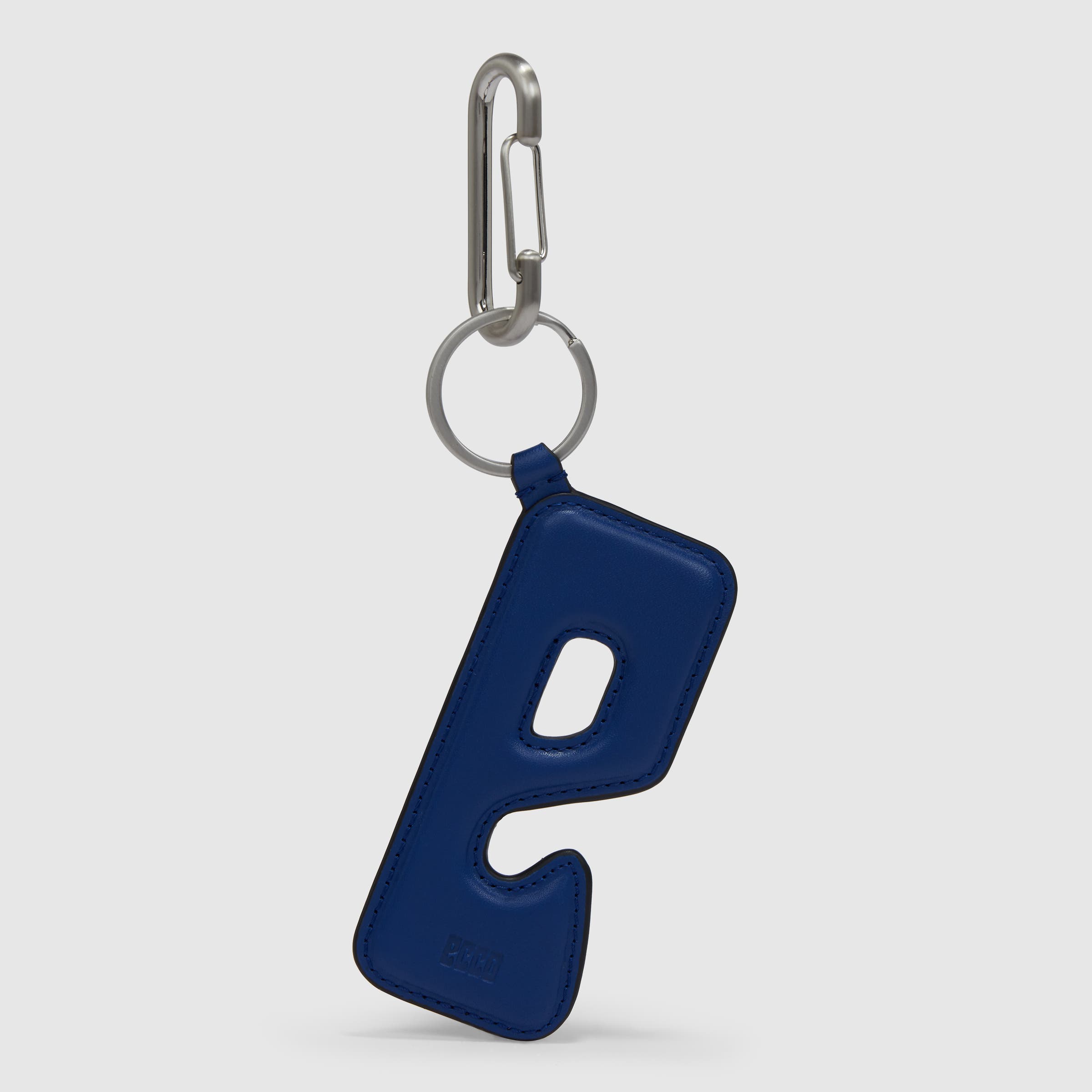 ECCO® E Leather Charm 'E' - Blue - Main