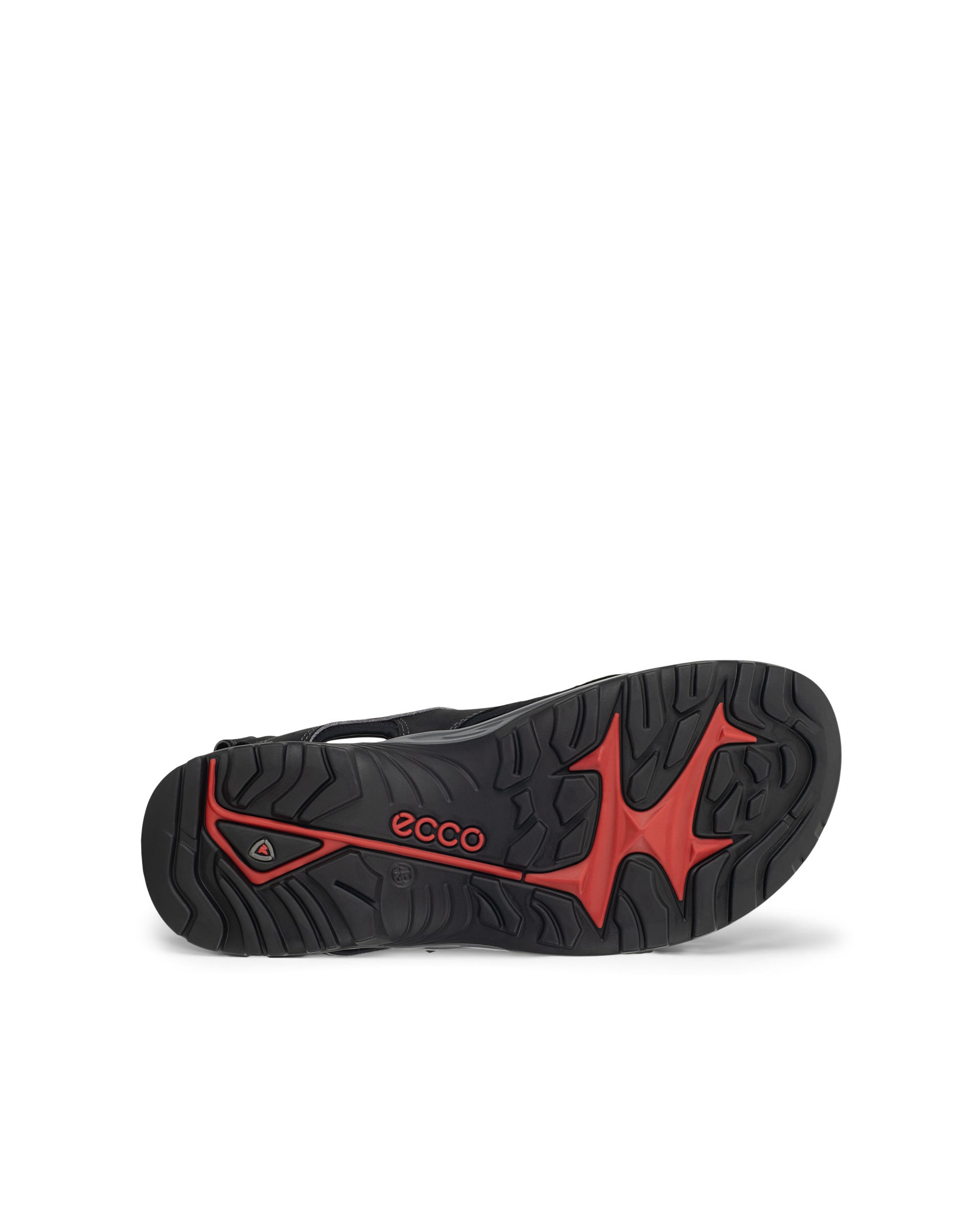 ECCO® Offroad Heren nubuck wandelsandaal - Zwart - Sole