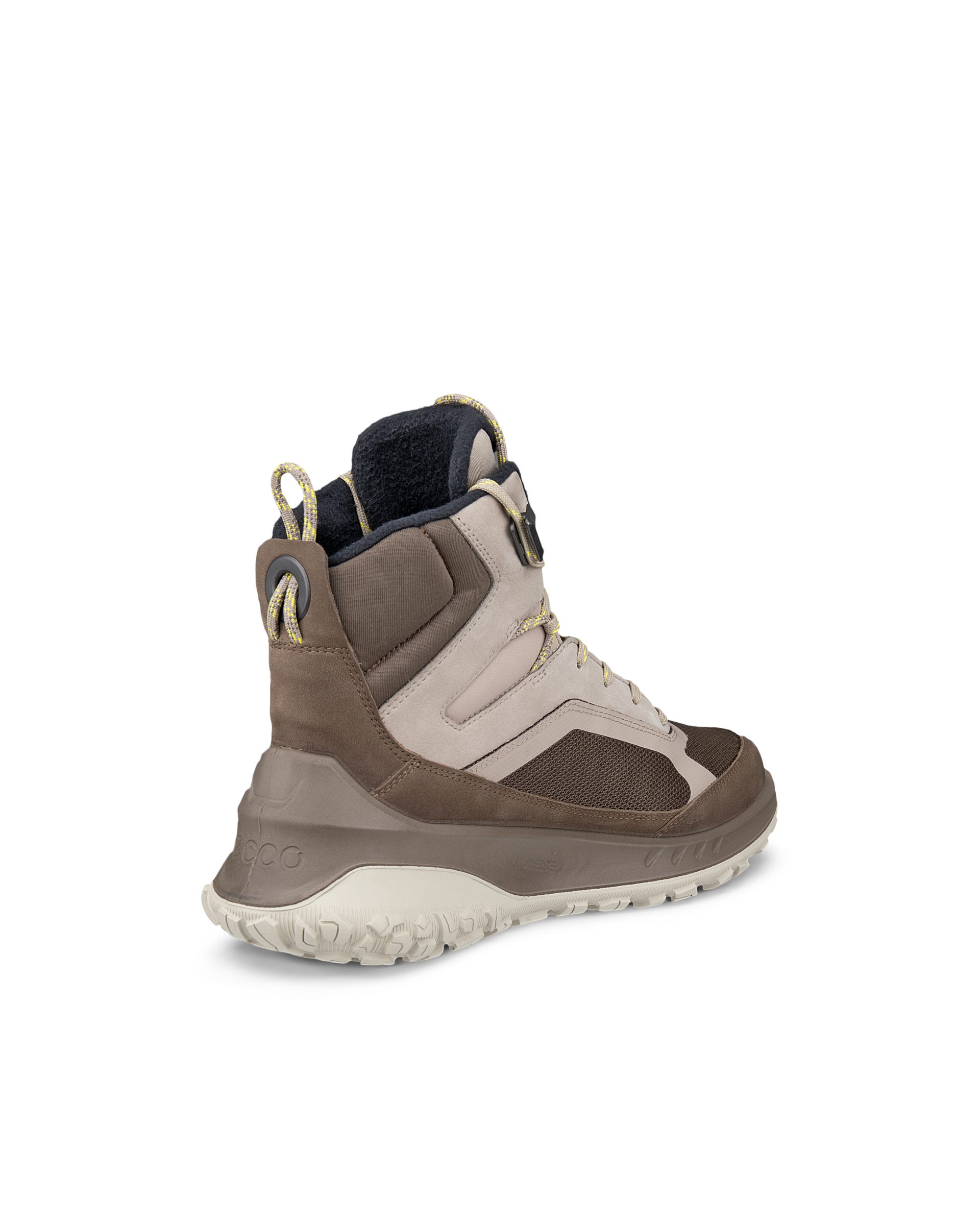 ECCO® ULT-TRN chaussures de randonnée imperméable de plein air mi-hautes en nubuck pour femme - Marron - Back