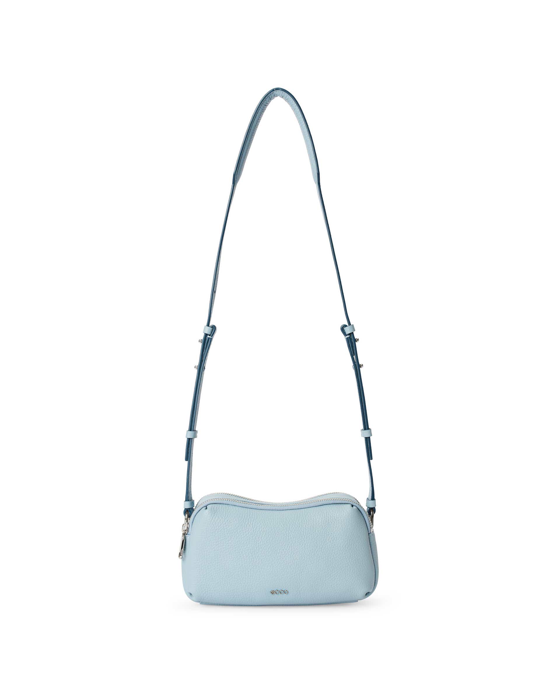 Mala para câmara couro ECCO® CAMERA BAG CURVE - Azul - Main