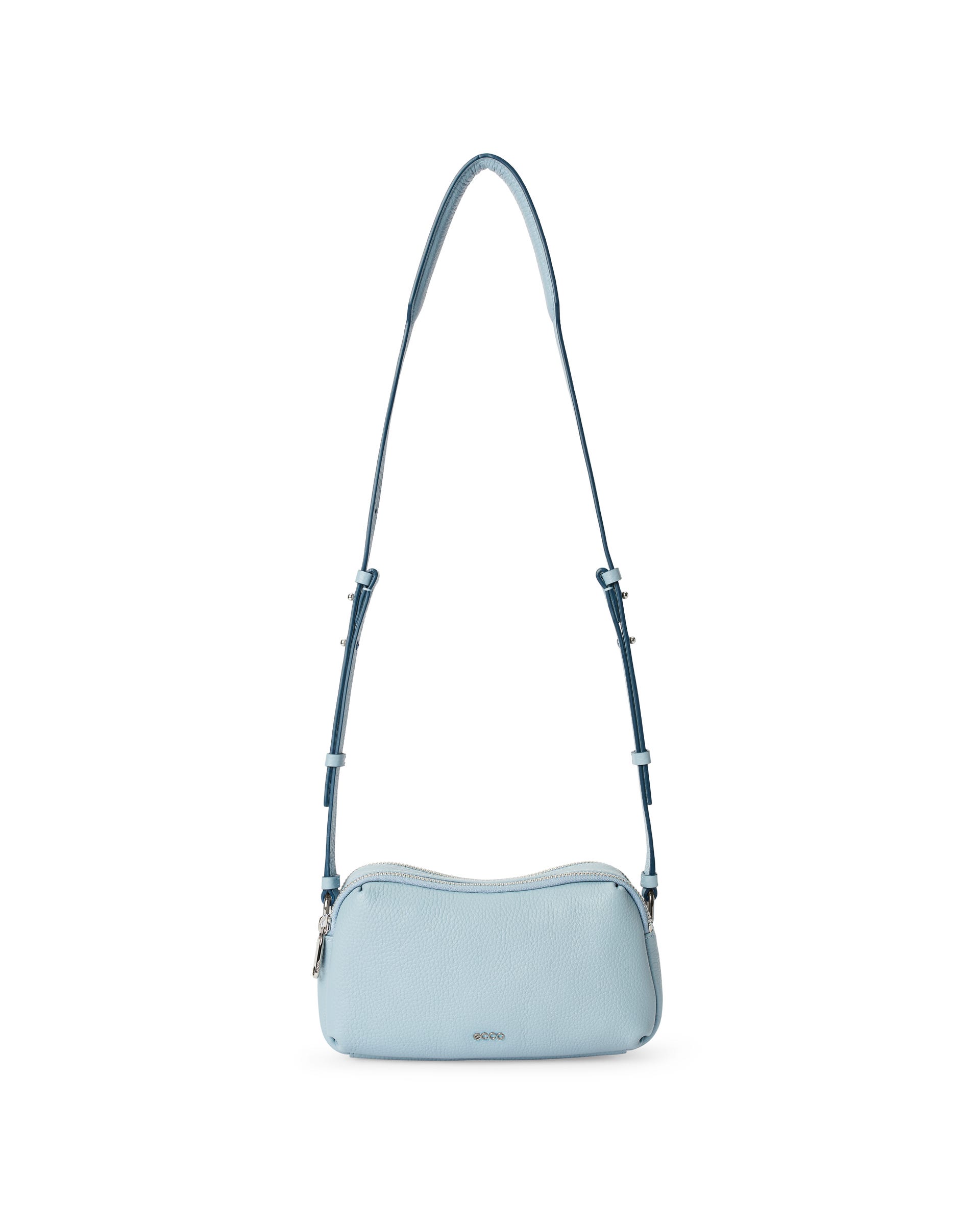 Mala para câmara couro ECCO® CAMERA BAG CURVE - Azul - Main