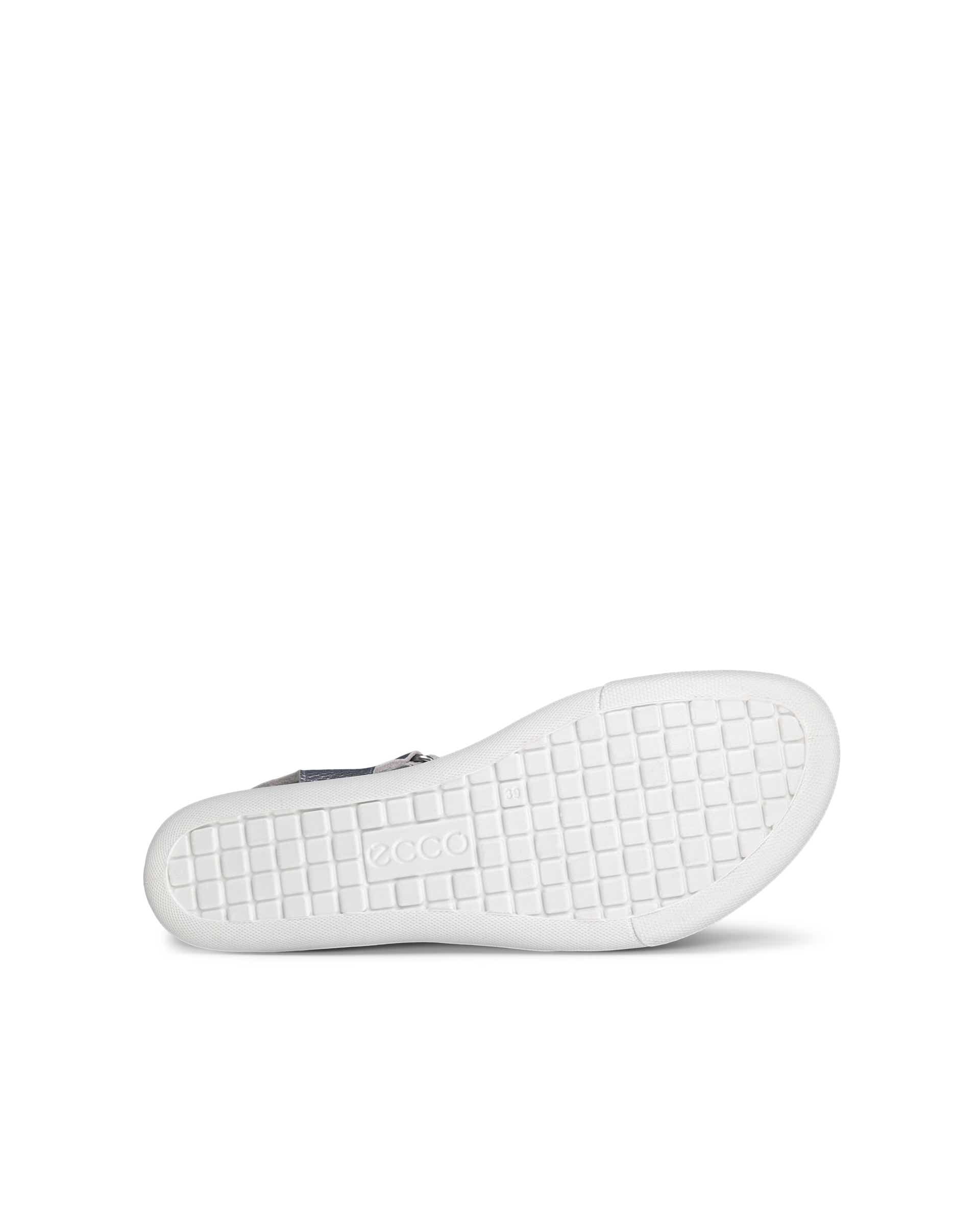 Women's ECCO® Damara Leather Sandal - Metallics - Sole