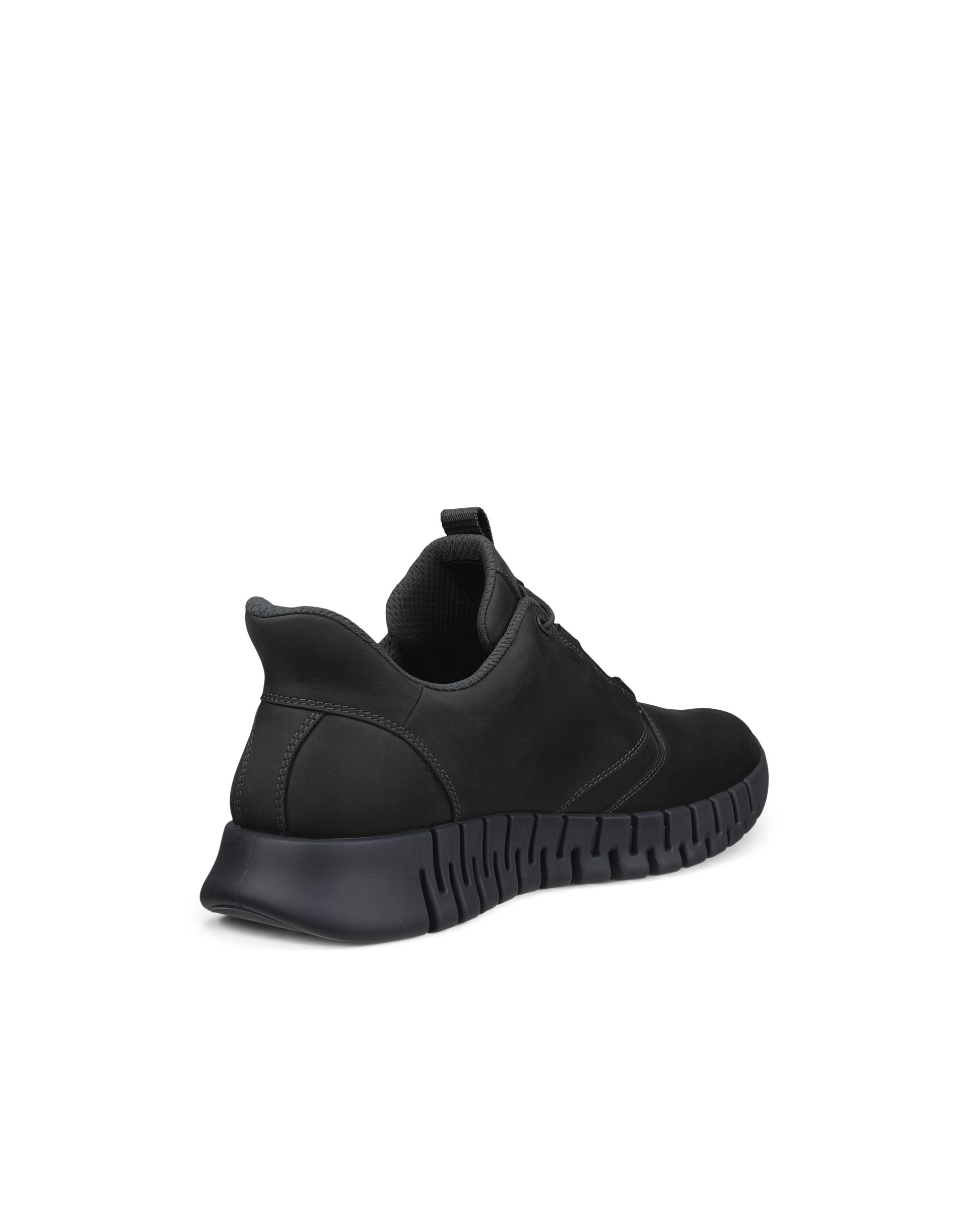 ECCO® GRUUV sneakers i nubuck til herrer - Grå - Outside