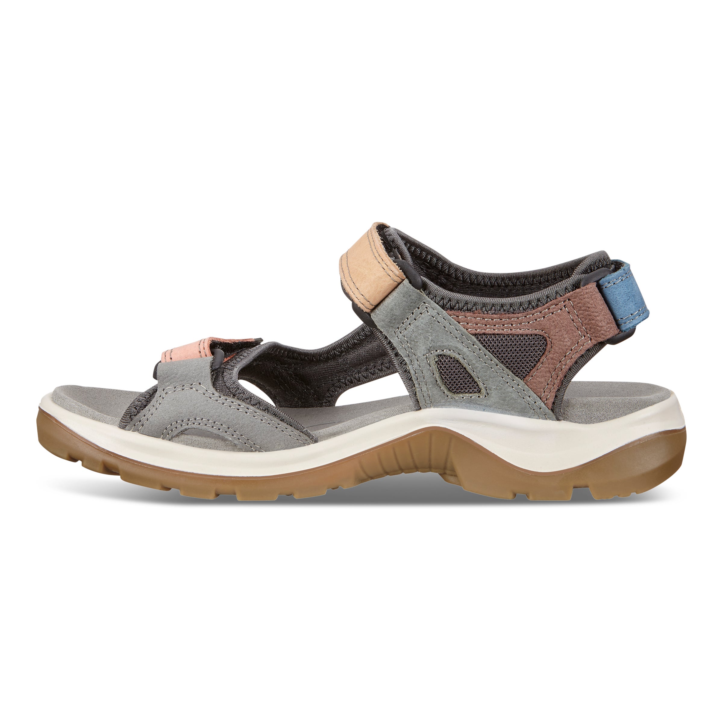 ECCO Offroad ウィメンズ レザーハイキングサンダル - マルチカラー - Inside