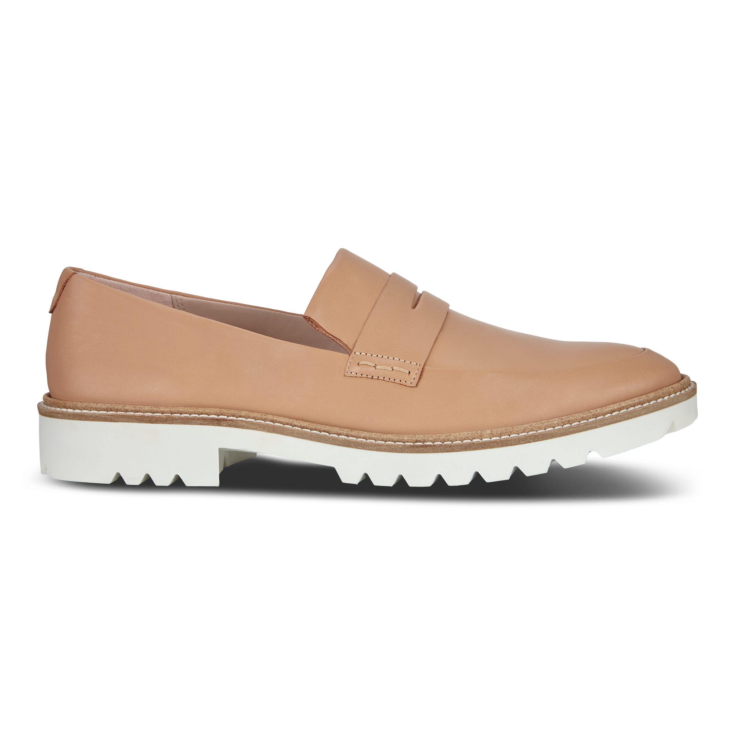 ECCO INCISE TAILORED Loafer - Brown - Outside