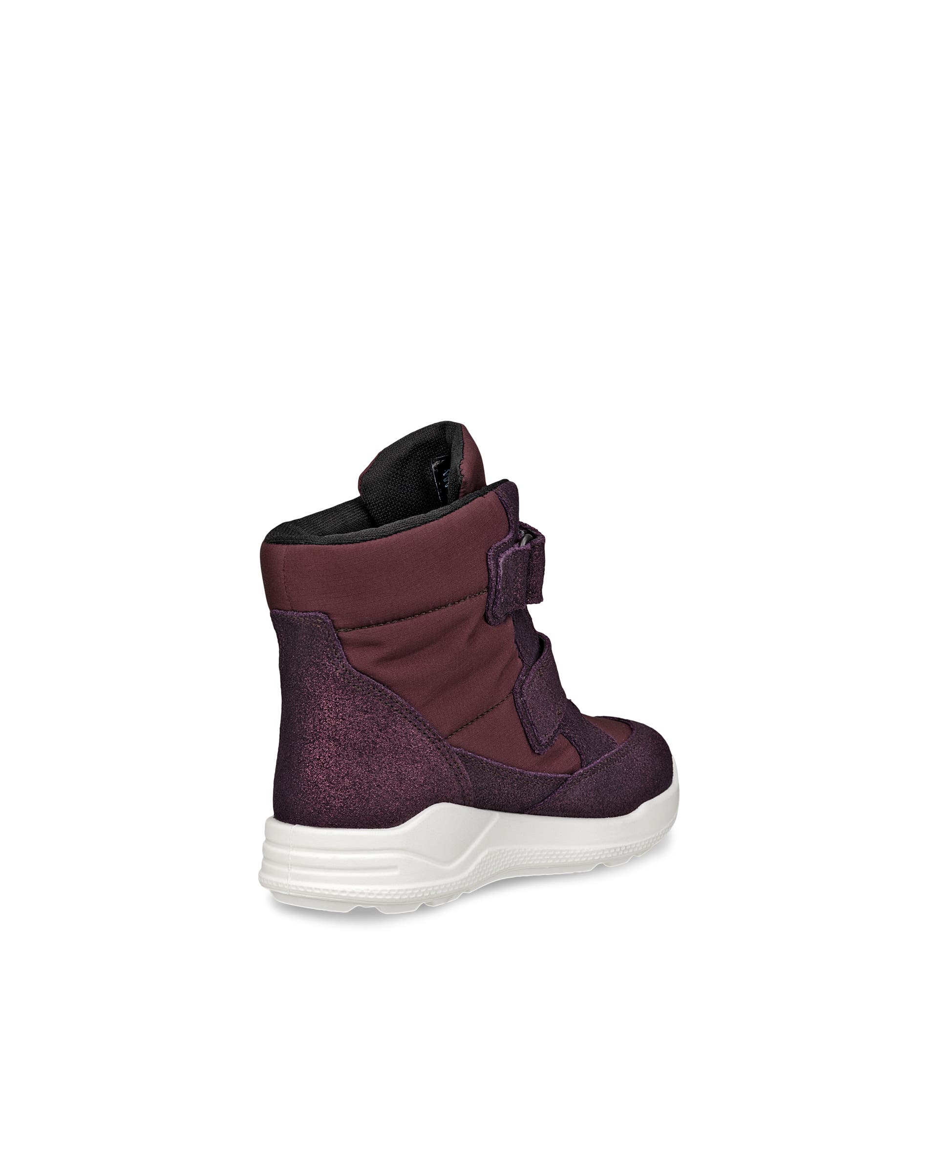 Kids' ECCO® Urban Mini Suede Gore-Tex Mid-Cut Boot - Purple - Back