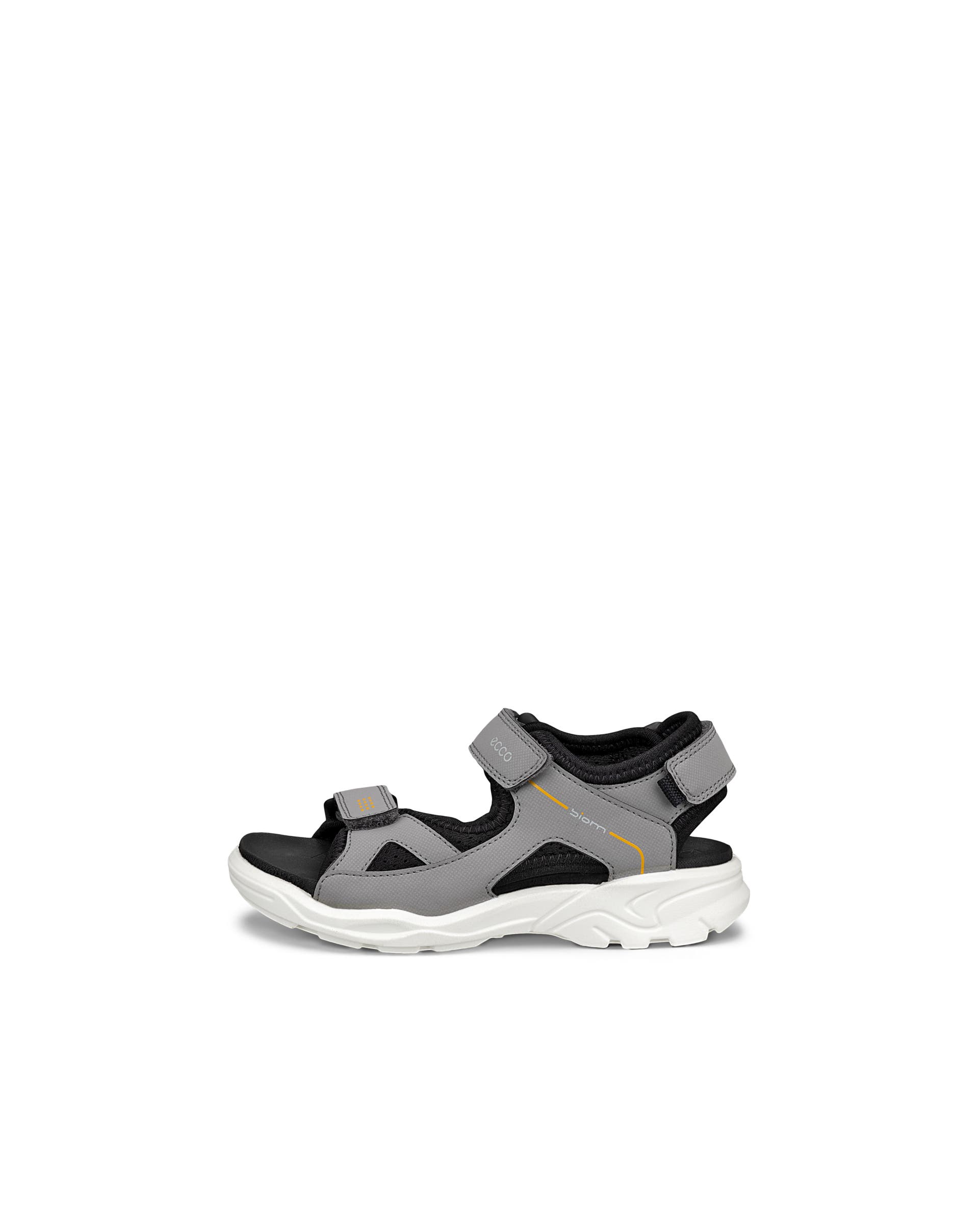 ECCO® BIOM Raft Kinder Sandale mit zwei Riemen - Grau - Outside