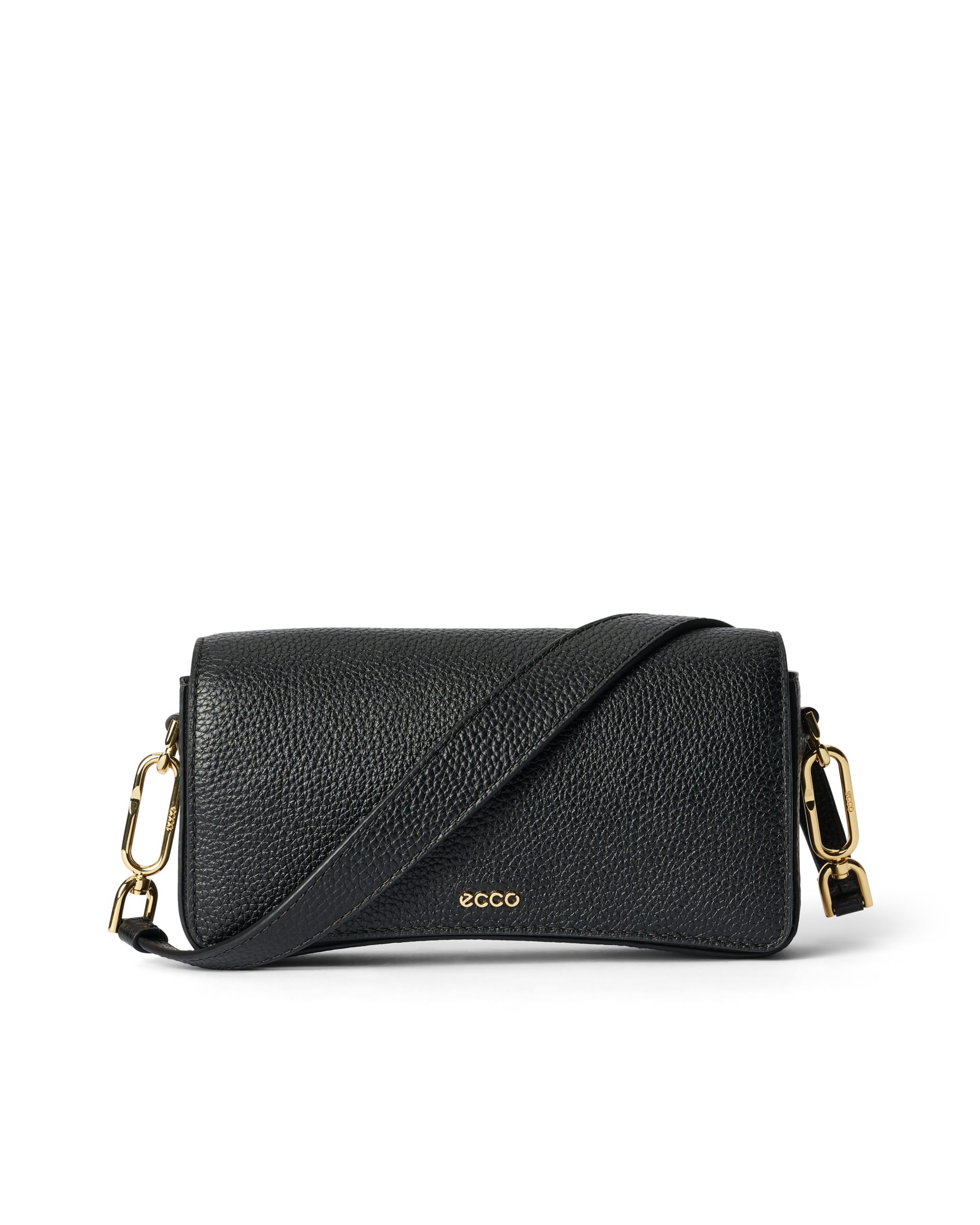 ECCO® Pinch sac bandoulière cuir - Noir - Main