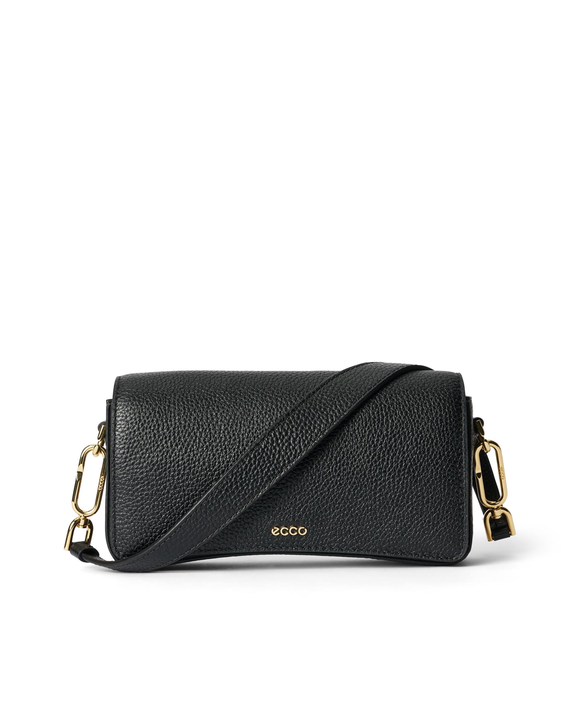 ECCO® Pinch sac bandoulière cuir - Noir - Main