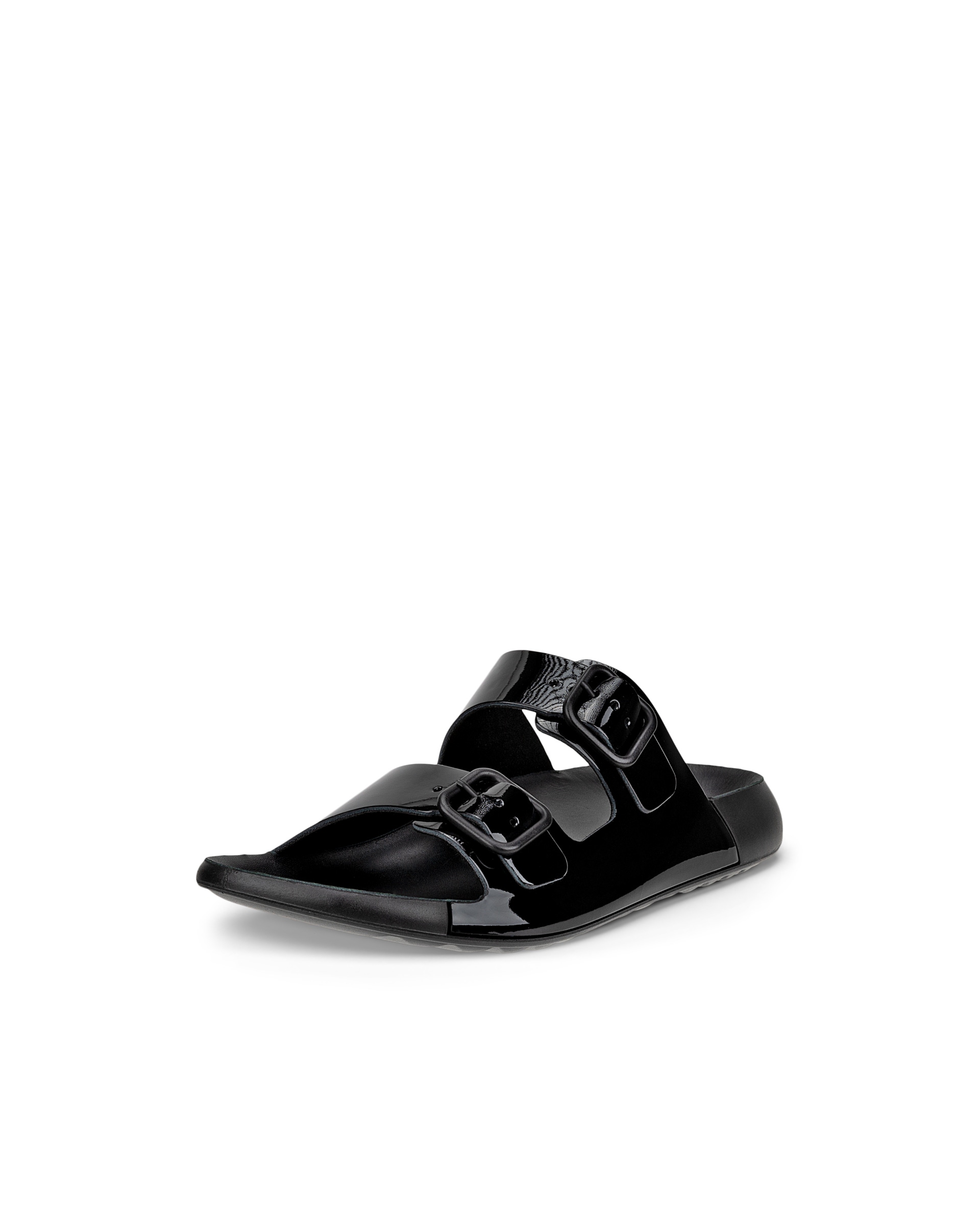 ECCO® Cozmo női kétpántos bőrszandál - Fekete - Main