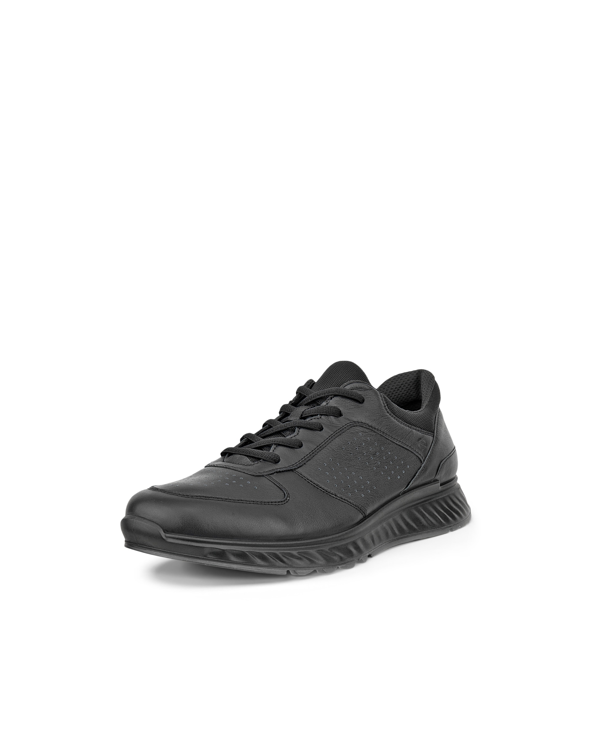 Pánské outdoorové kožené tenisky ECCO® Exostride - Černá - Main