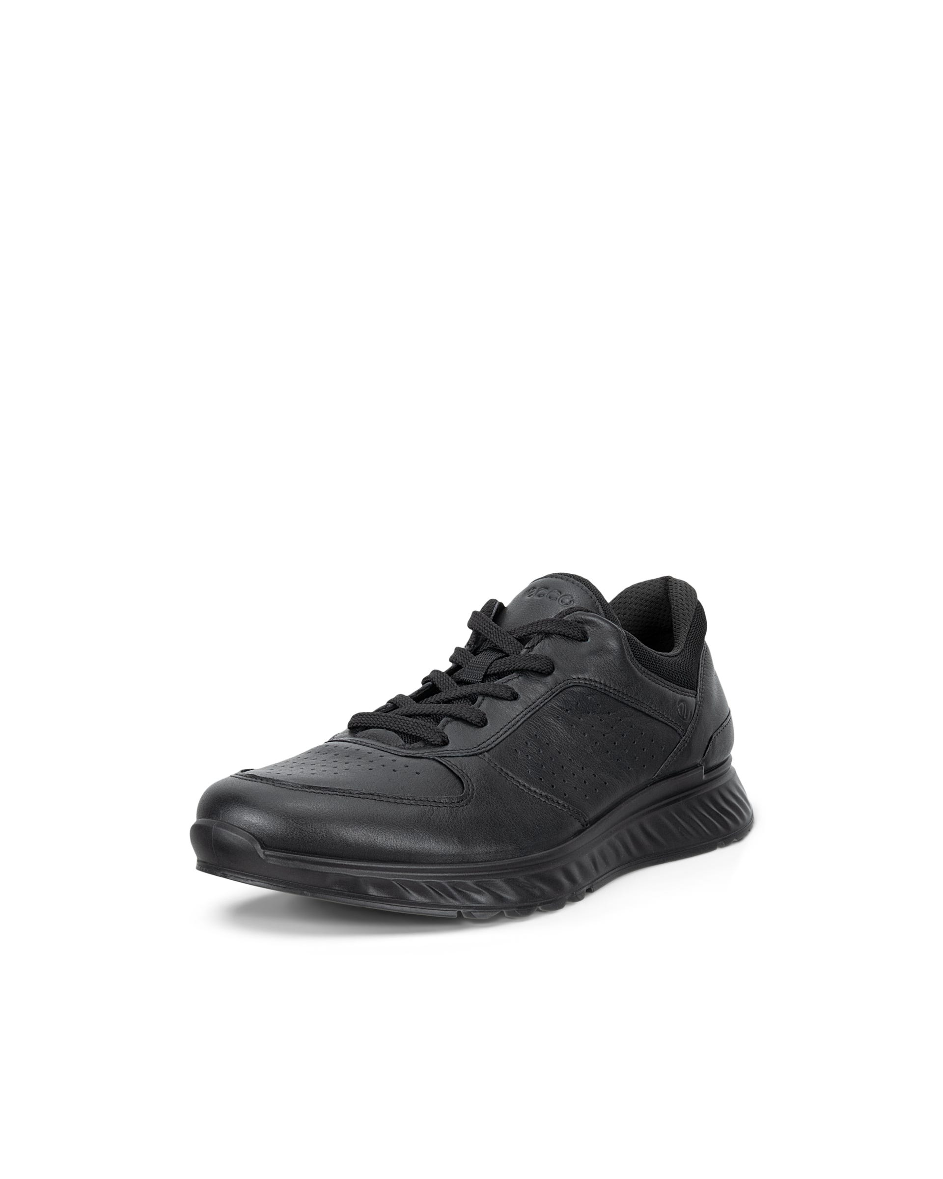 Zapatillas de piel ECCO® EXOSTRIDE para hombre - Negro - Outside