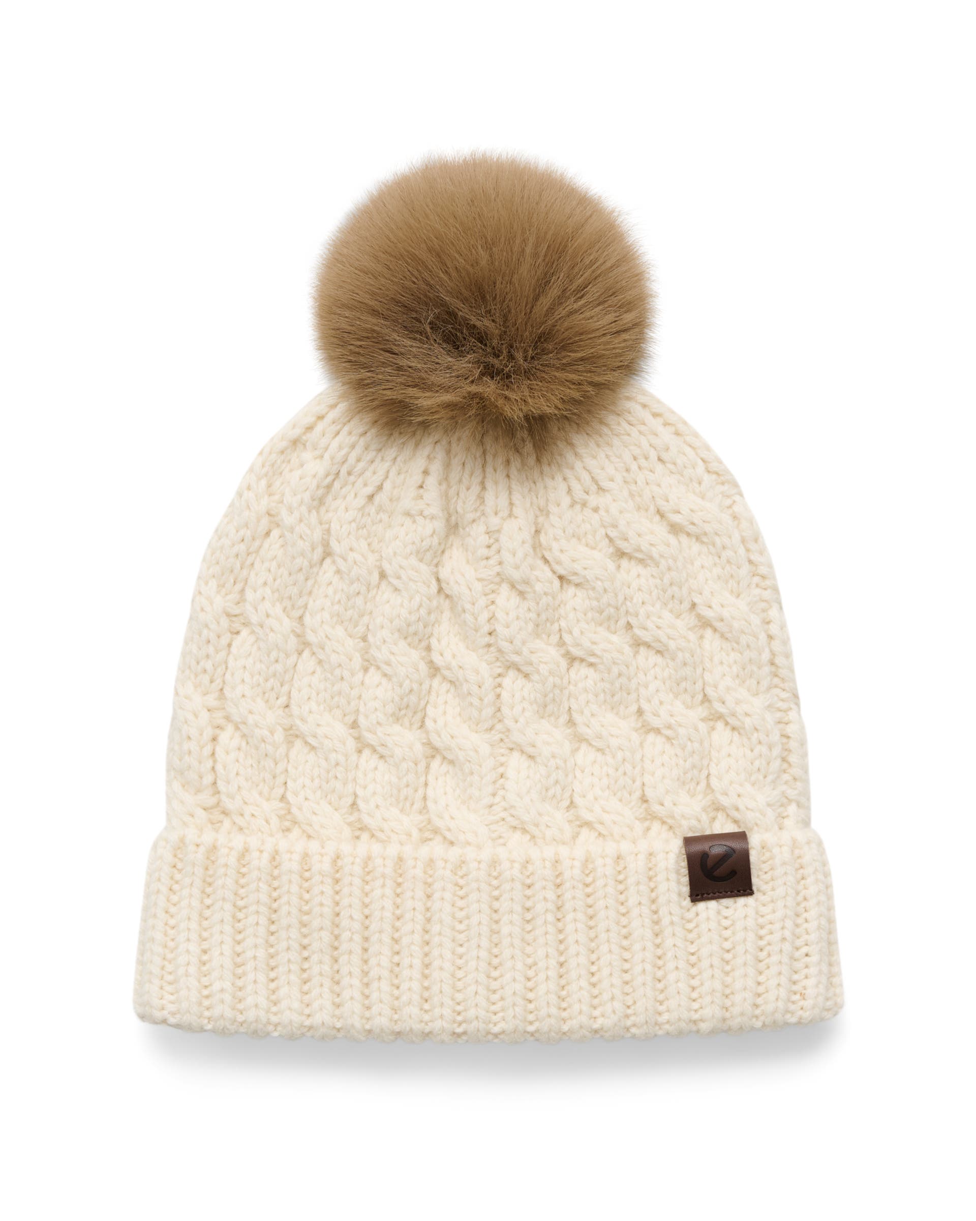 ECCO® Beanie Mössa dam - Vit - Main