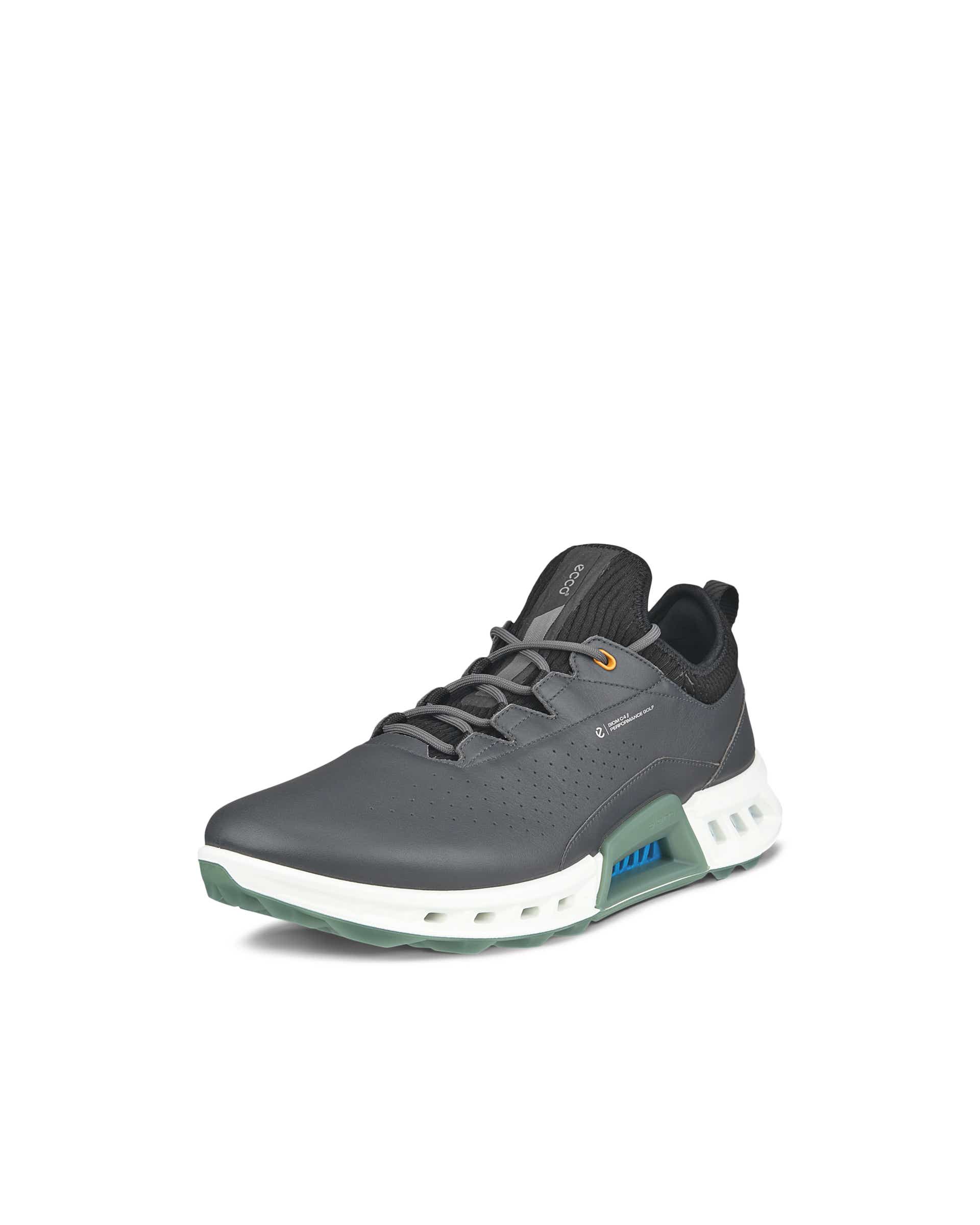 Men's ECCO® Golf Biom C4 Leather Gore-Tex Shoe - Grey - Main
