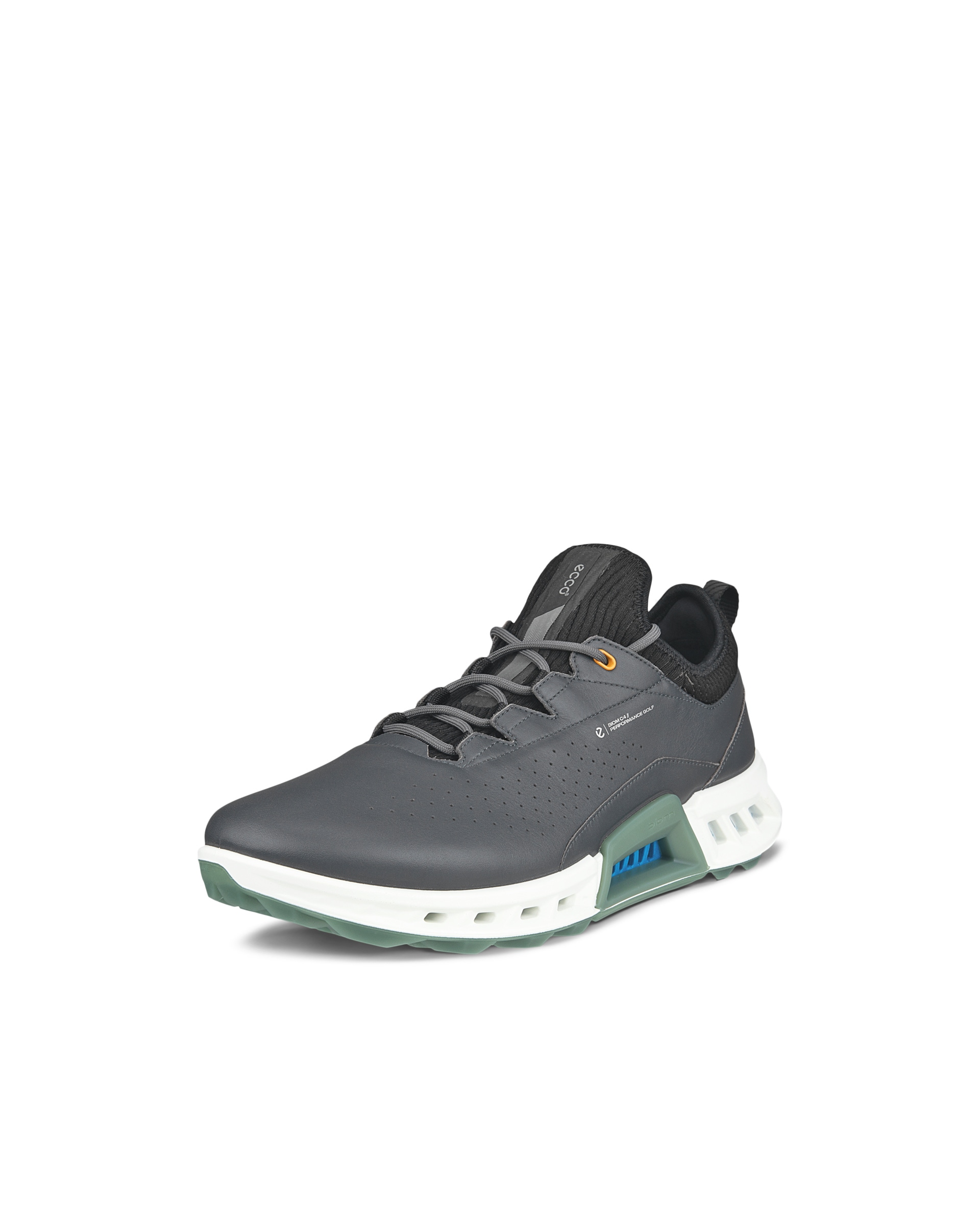 Men's ECCO® Golf Biom C4 Leather Gore-Tex Shoe - Grey - Main