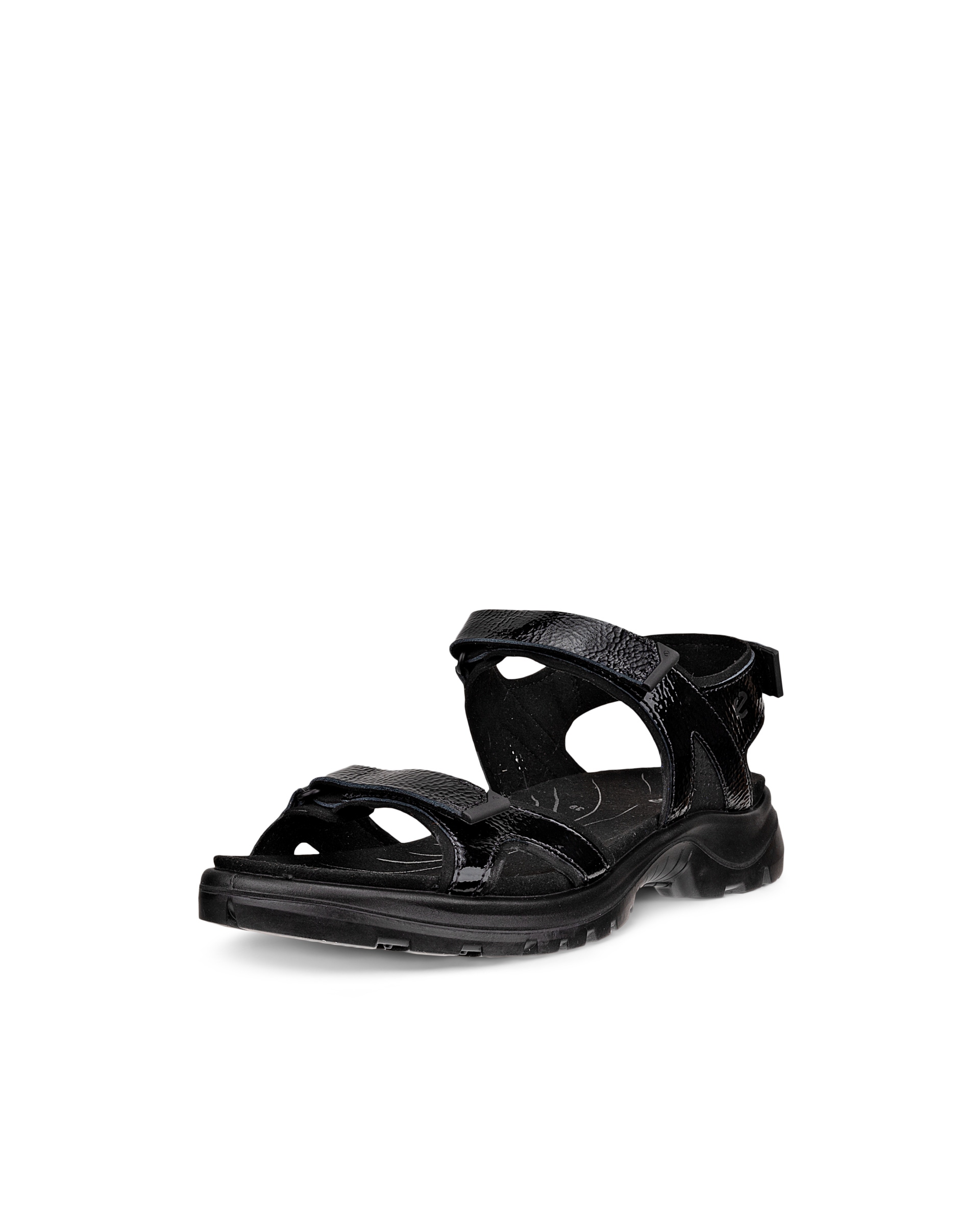 Sandalias de senderismo de piel ECCO® Offroad para mujer - Negro - Main