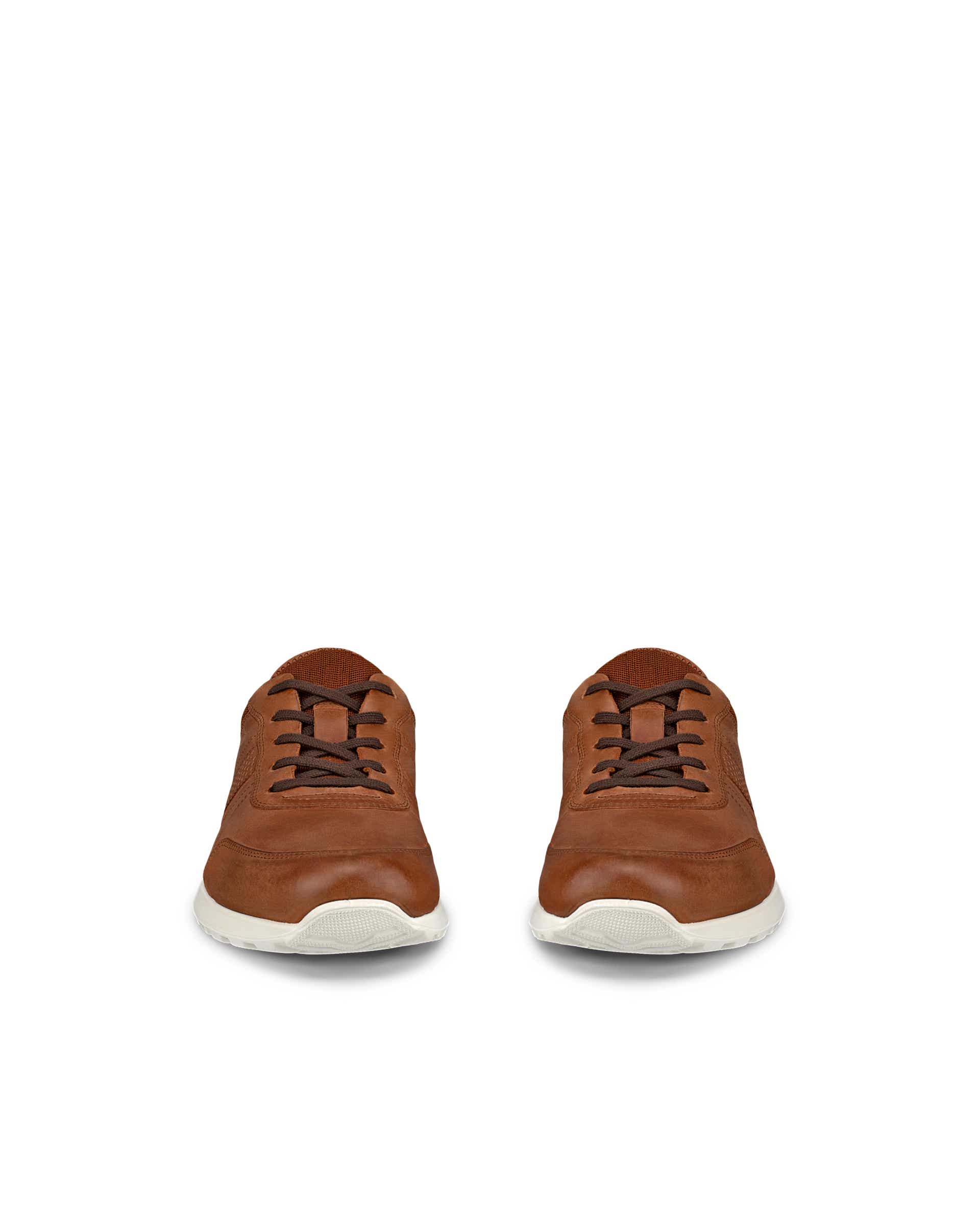 ECCO® CS25 muške tenisice od nubuka - Smeđa - Front pair