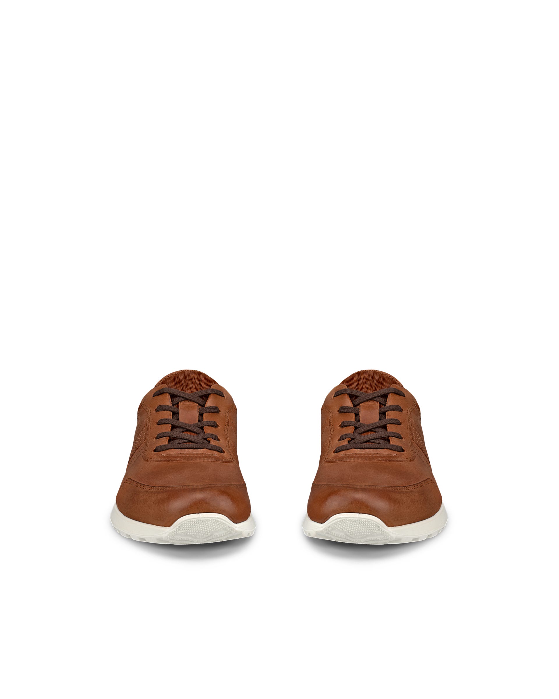 ECCO® CS25 muške tenisice od nubuka - Smeđa - Front pair