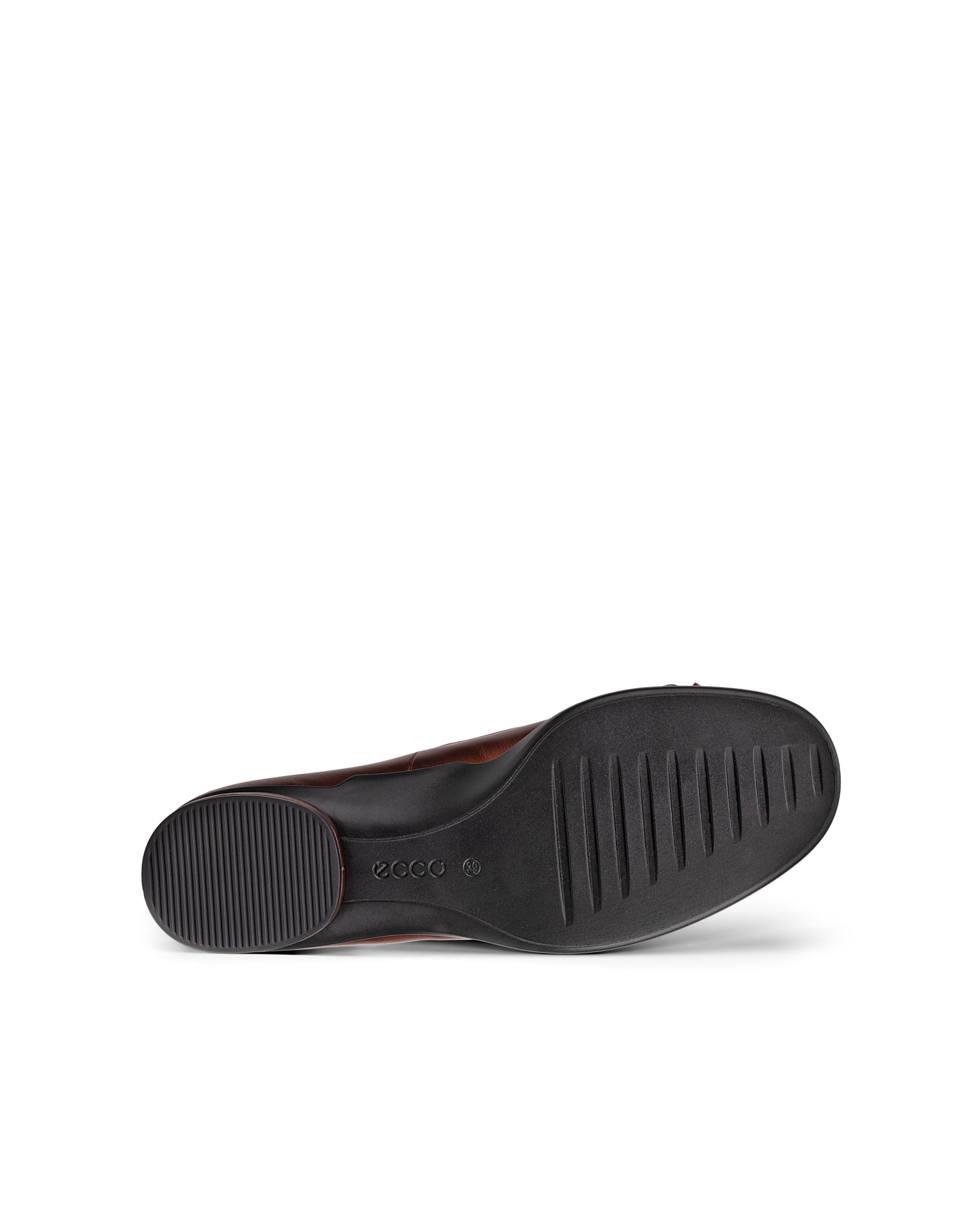 ECCO Sculpted LX ウィメンズ レザーバレリーナ - ブラウン - Sole
