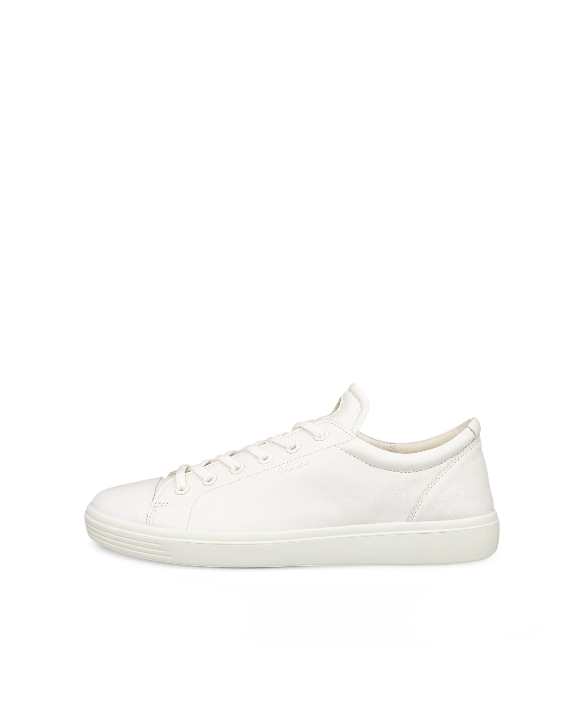 ECCO® SOFT CLASSIC sneakers i læder til damer - Hvid - Outside