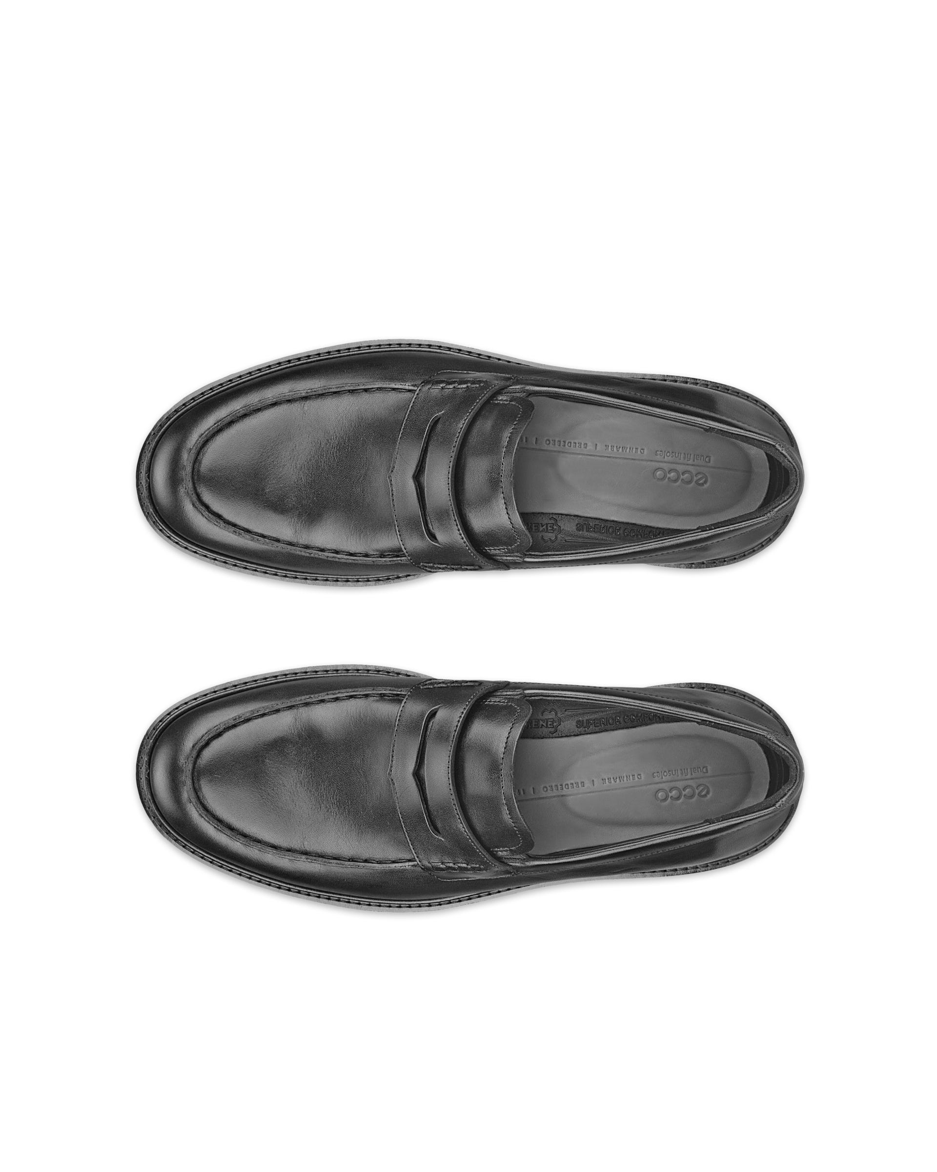 ECCO® Metropole London Herren Schuh aus Leder - Schwarz - Top left pair