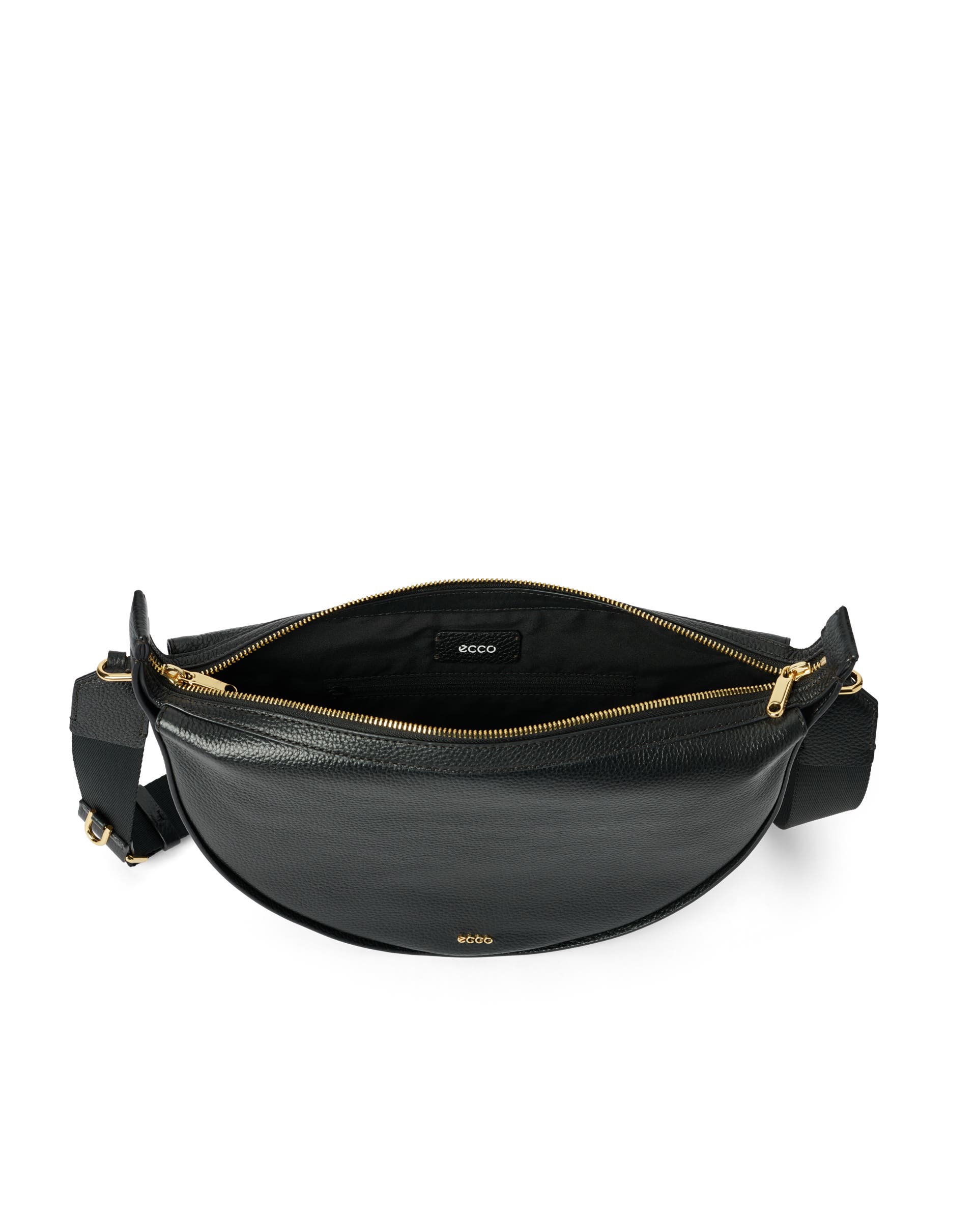 ECCO Fortune Bag M - Black - Inside