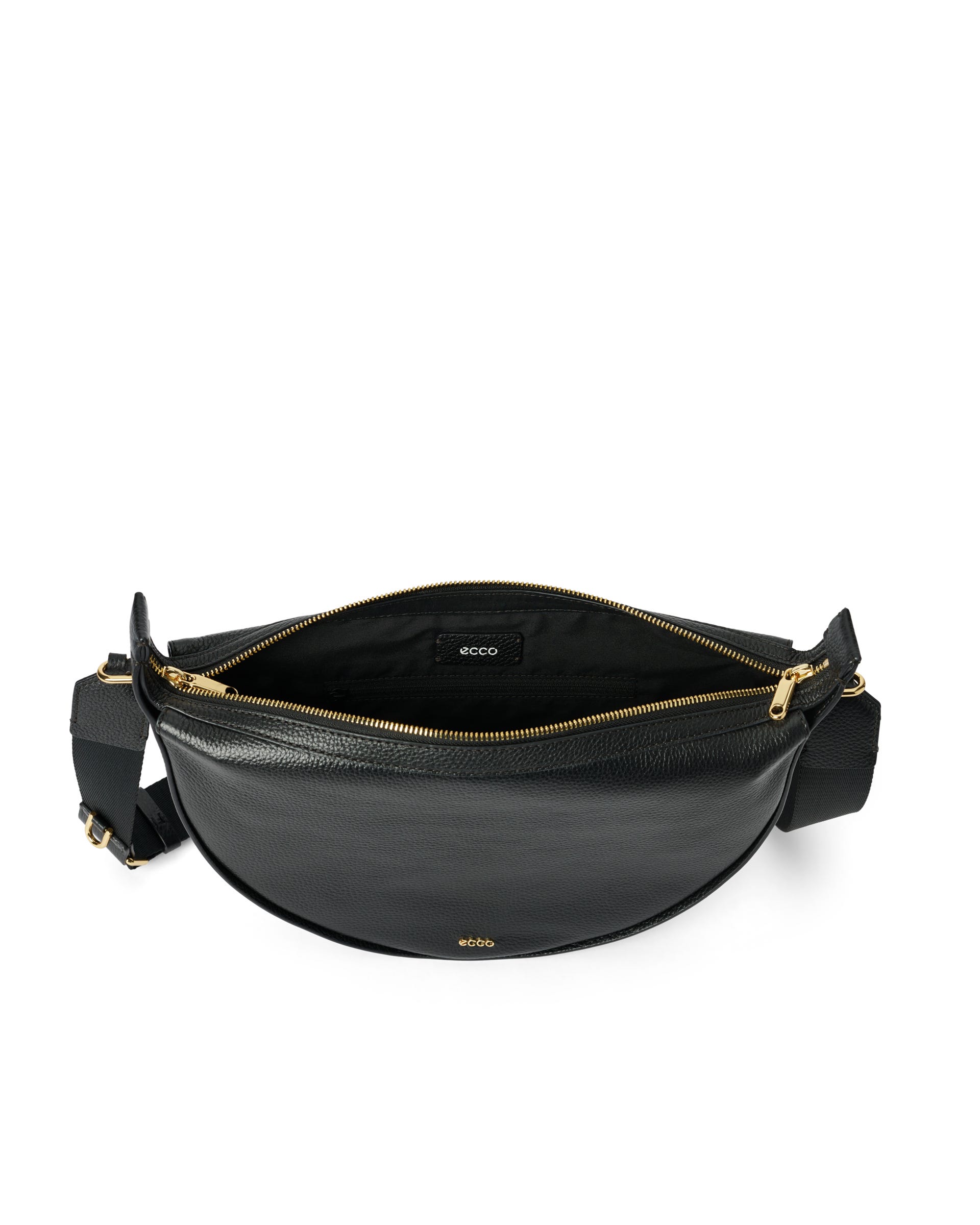 ECCO Fortune Bag M - Black - Inside