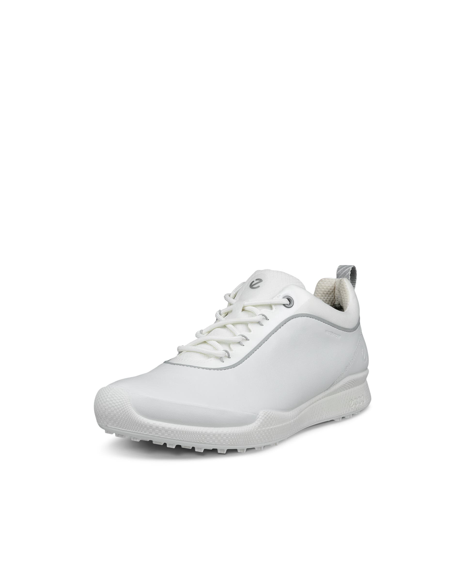 Women's ECCO® Golf Biom Hybrid Leather Golf Shoe - White - Main