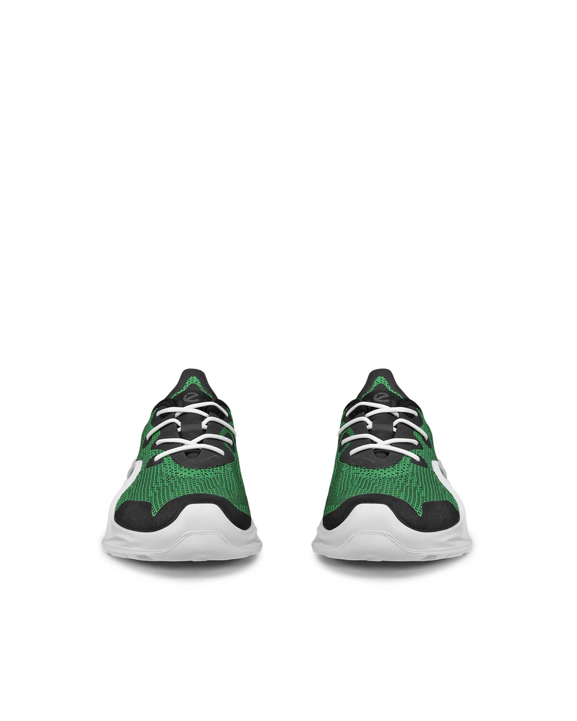 ECCO® Biom Infinite Heren sneaker van textiel - Groen - Front pair