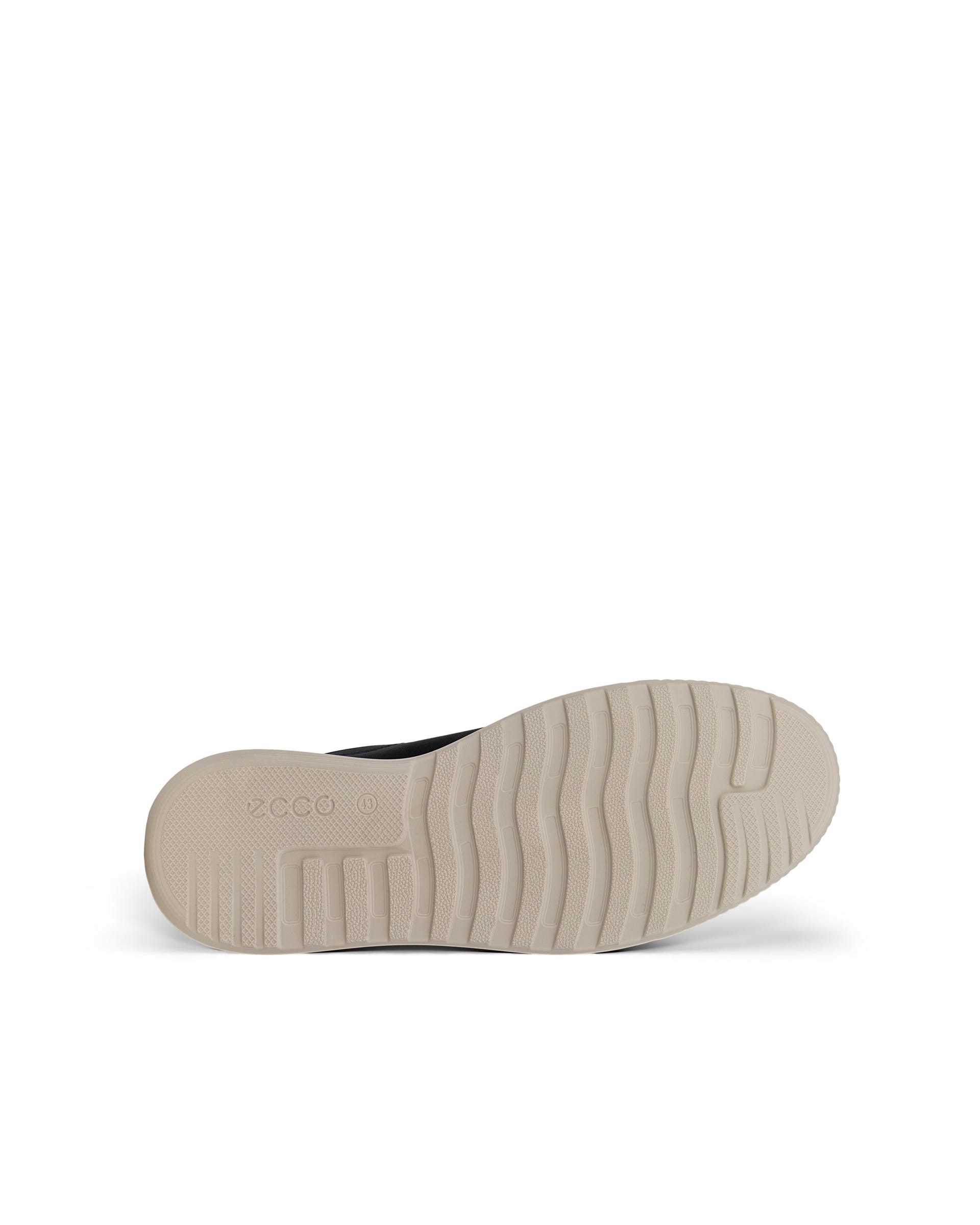 Men's ECCO® Byway Nubuck Slip-On - Blue - Sole