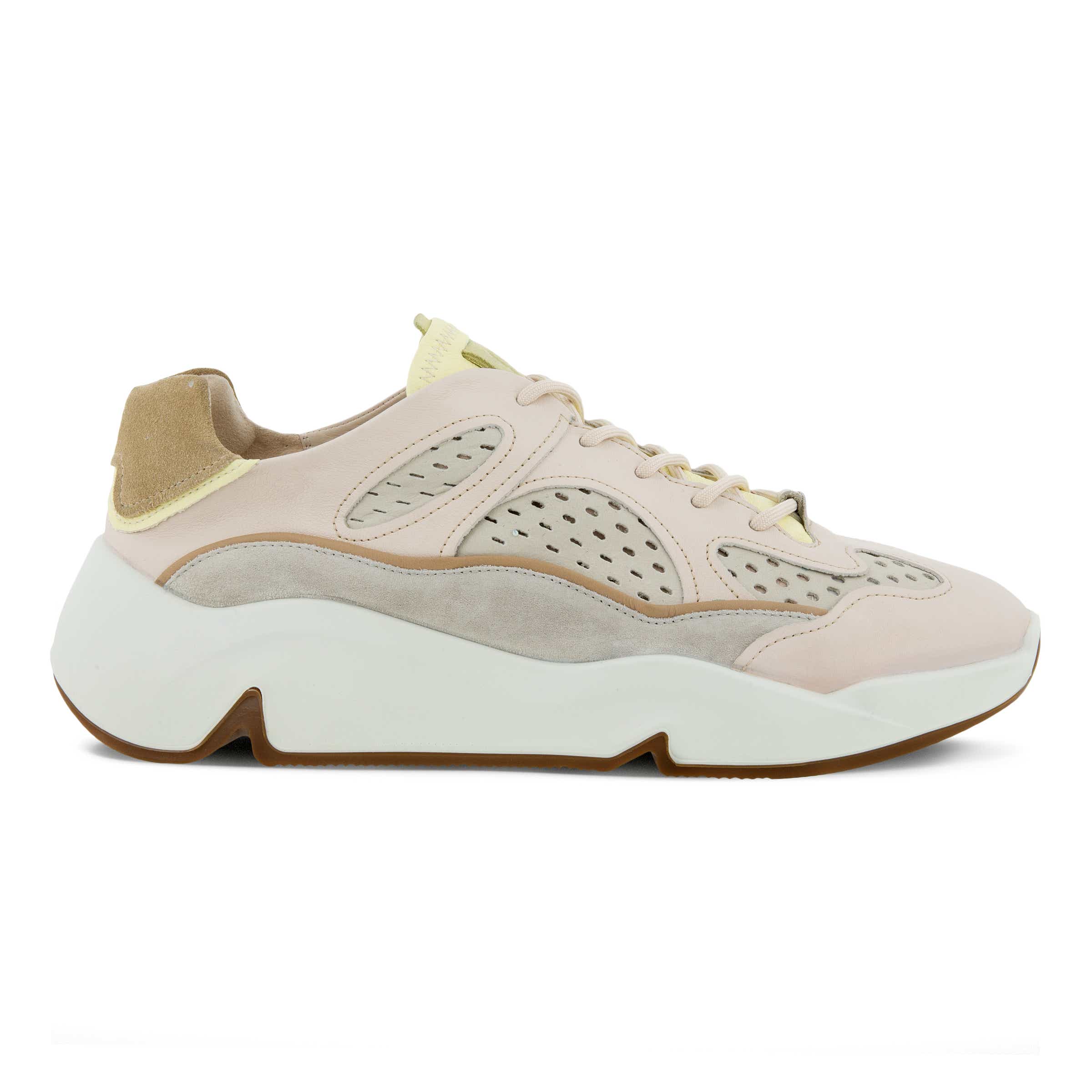 ECCO CHUNKY SNEAKER M Laced Sh - Beige