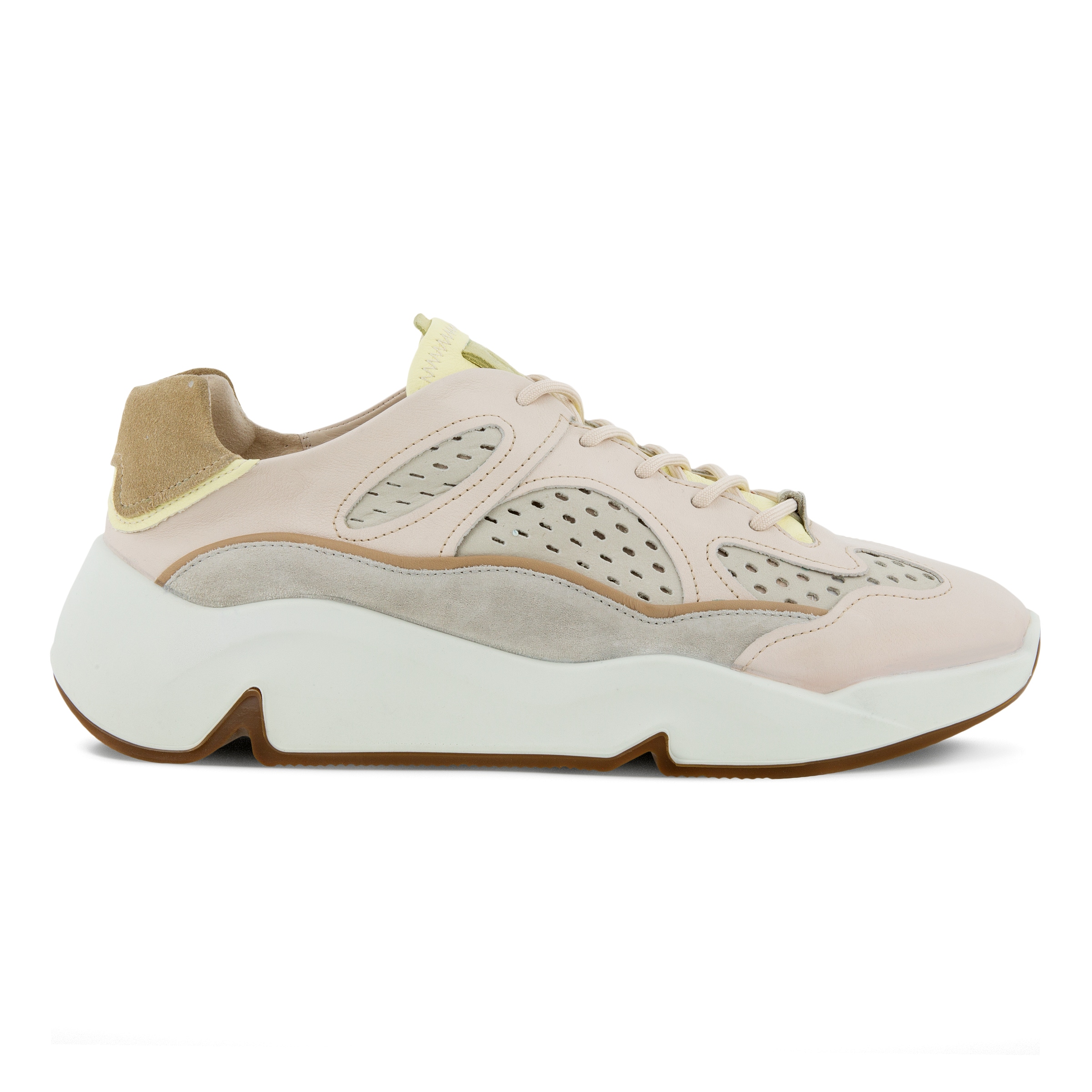 ECCO CHUNKY SNEAKER M Laced Sh - Beige