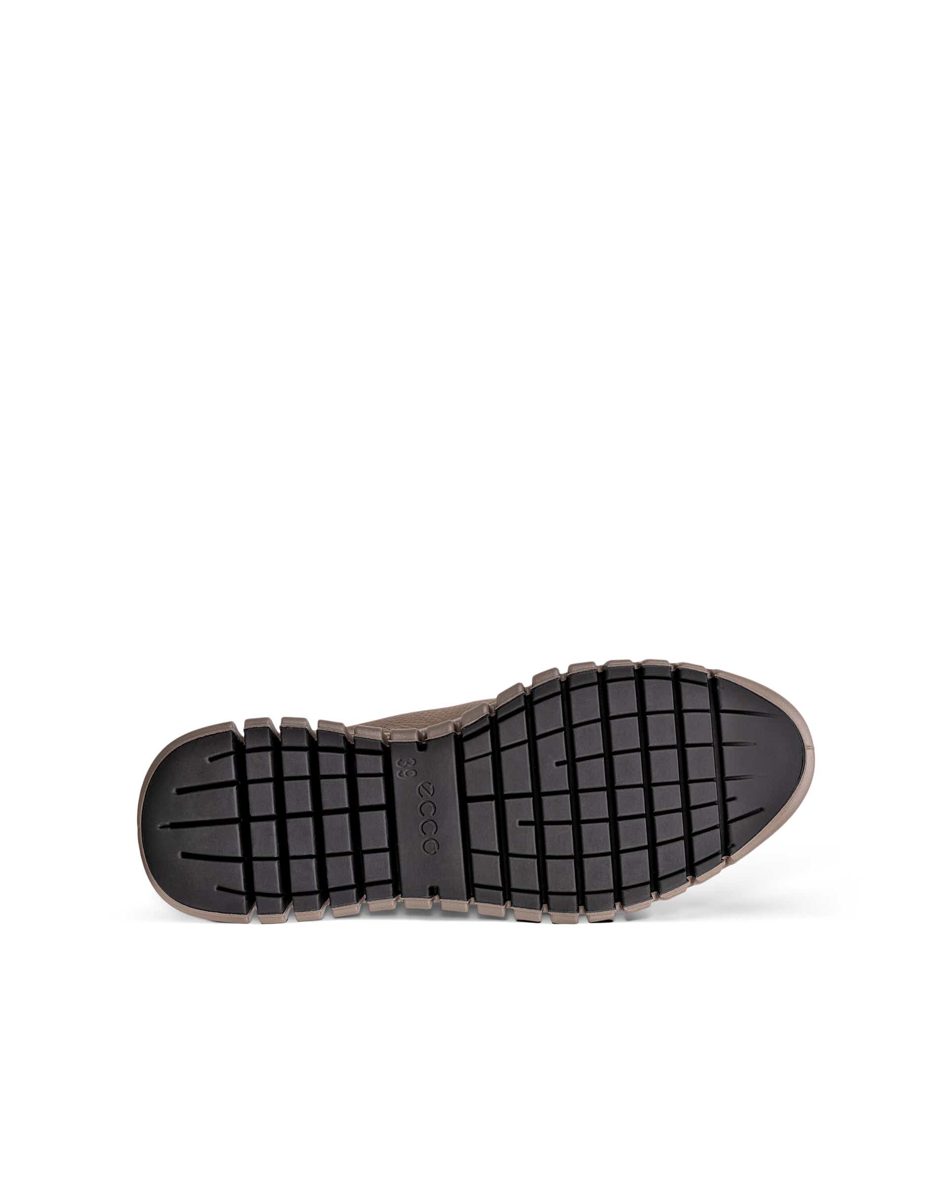 Ténis couro Gore-Tex mulher ECCO® GRUUV - Castanho - Sole