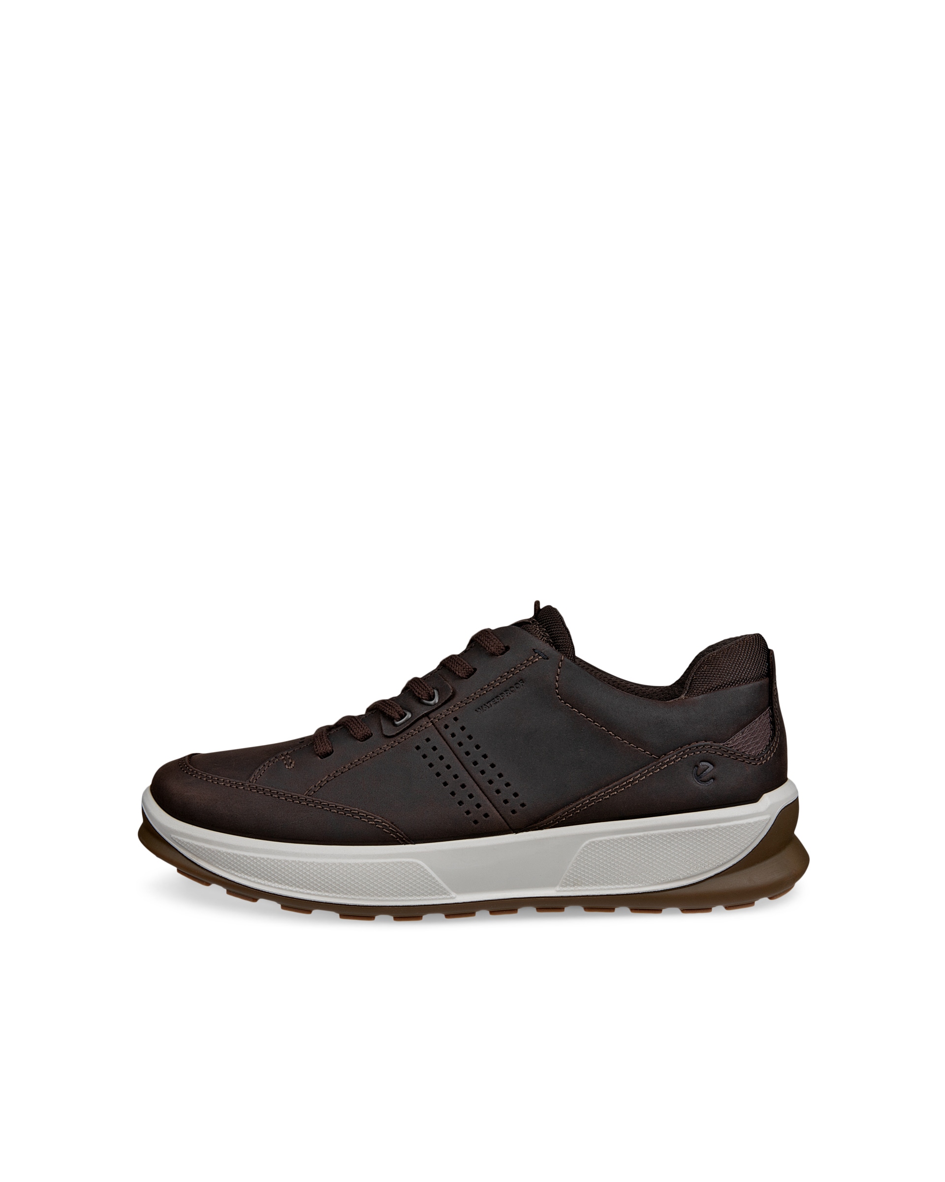 Zapatos impermeable de nobuk ECCO® Byway 2.0 para hombre - Marrón - Outside