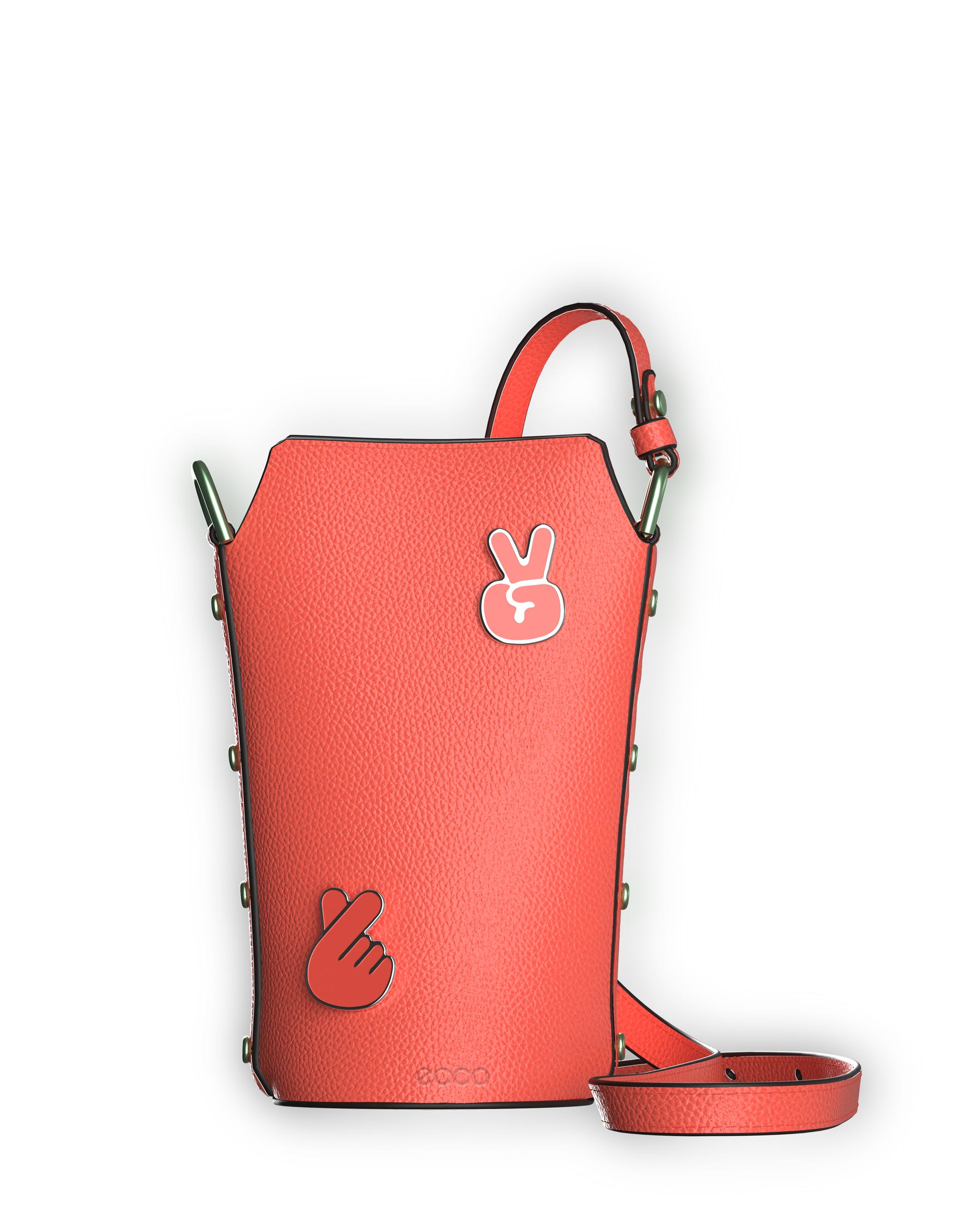 ECCO Pot Bag - Orange - Main