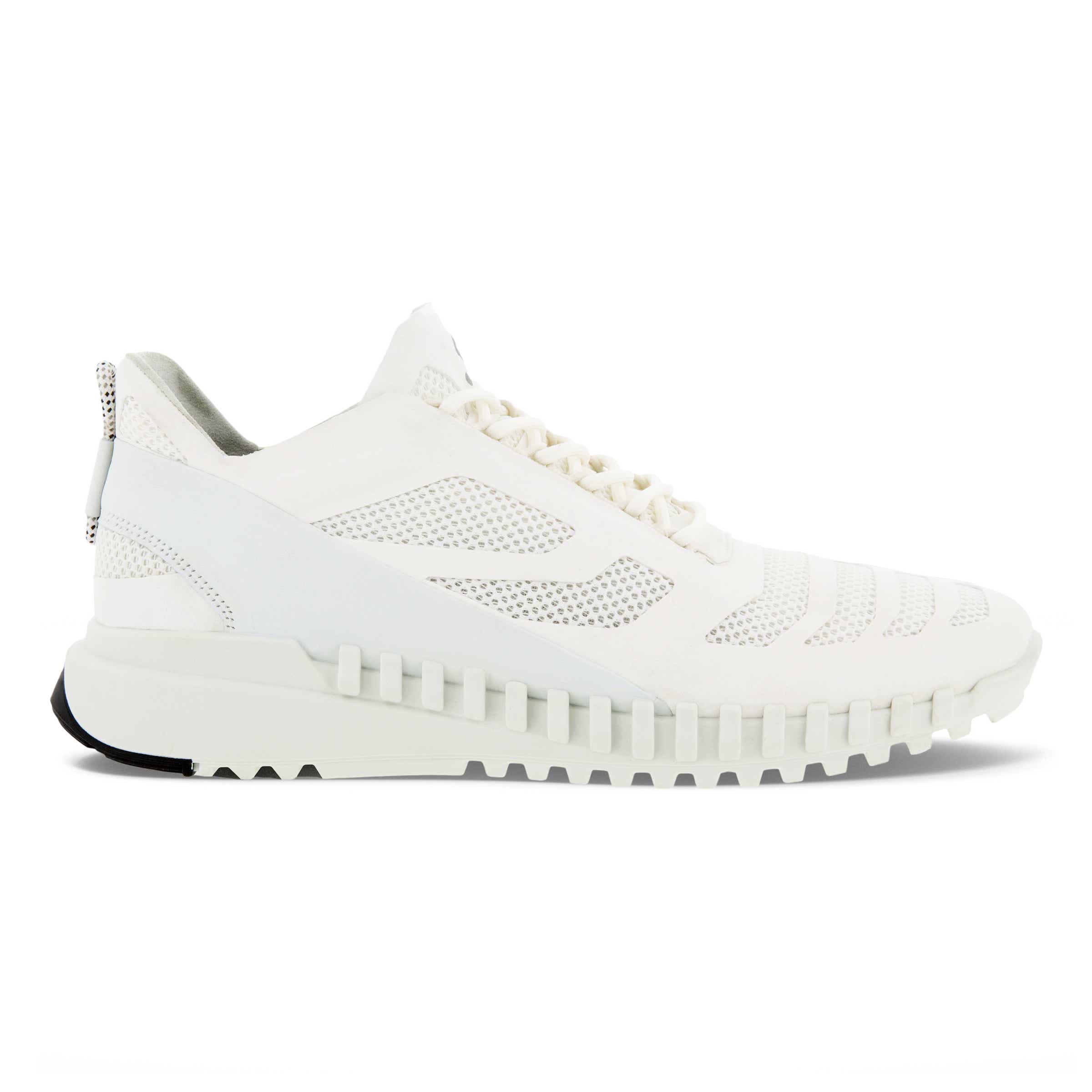 ECCO Men's Zipflex Sneakers - White - Outside