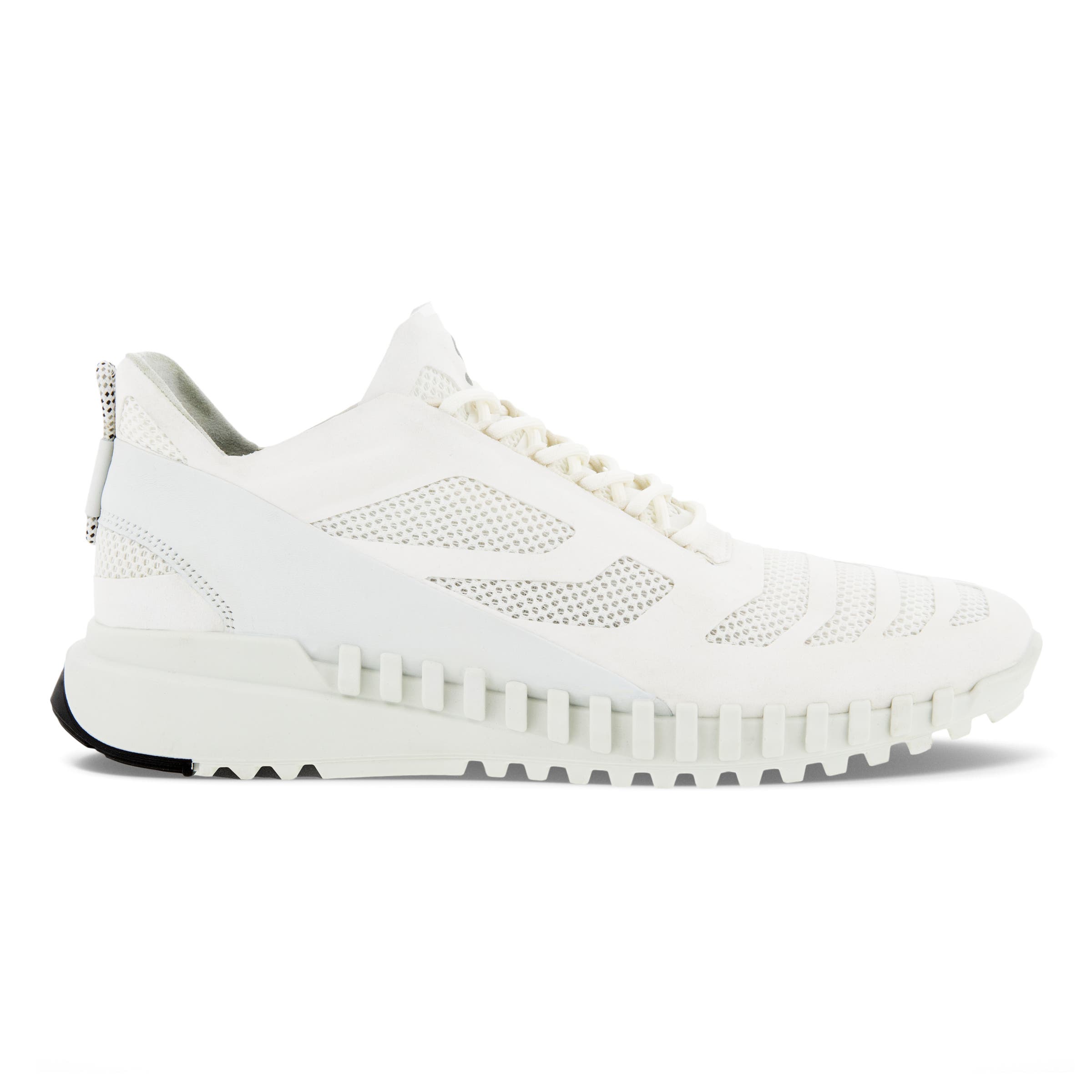 ECCO Men's Zipflex Sneakers - White - Outside
