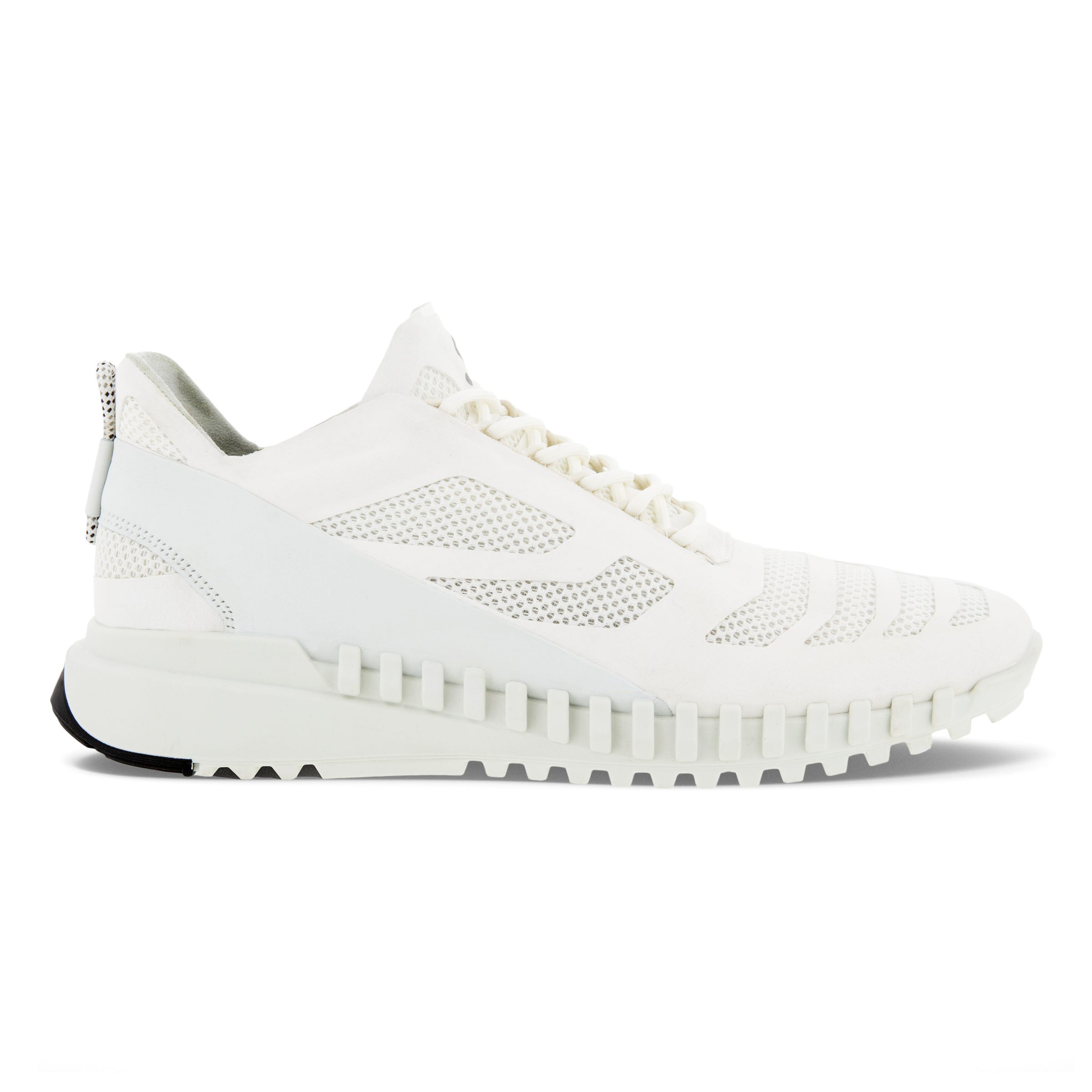 ECCO Men's Zipflex Sneakers - White - Outside