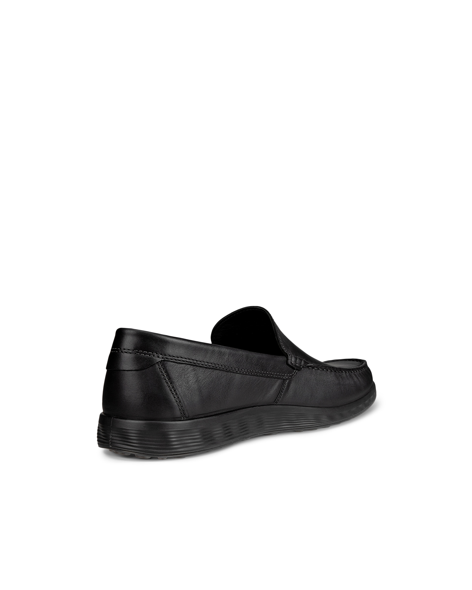 ECCO® S Lite Moc mocassins en cuir pour homme - Noir - Back